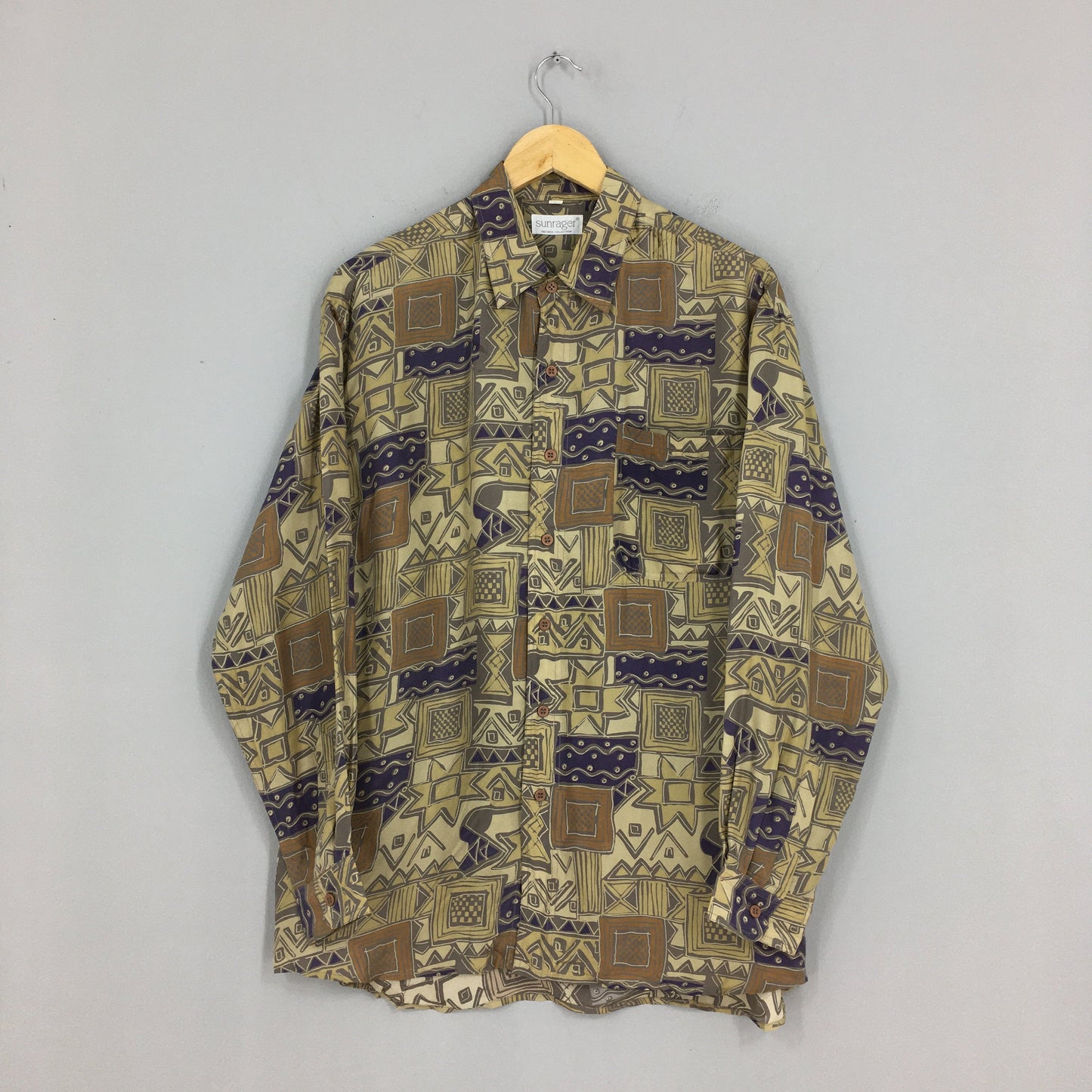 Abstract Pattern Tribal Shirt Medium