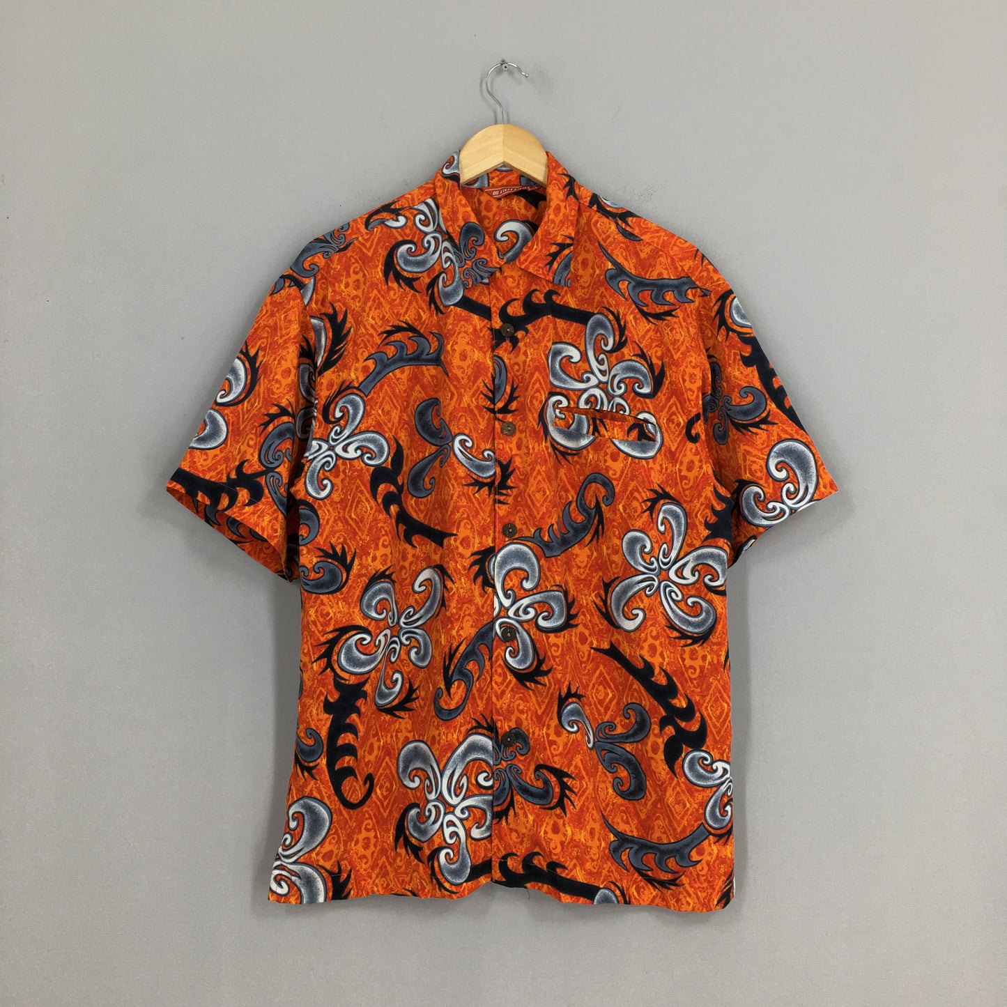 Gotcha Surfing Fire Flame Hawaiian Shirt