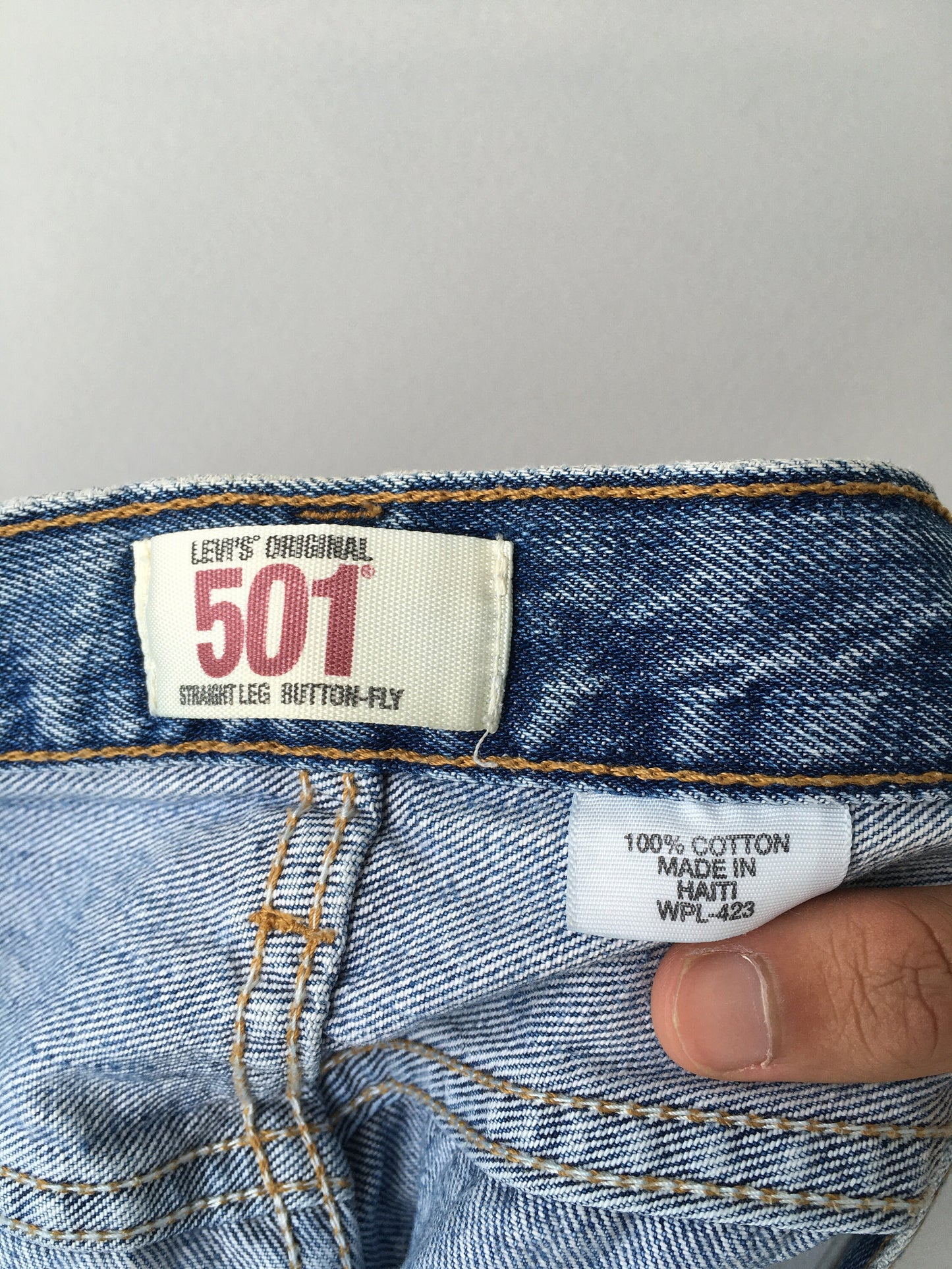 Size 30 Levis 501 Original Jeans High Waisted