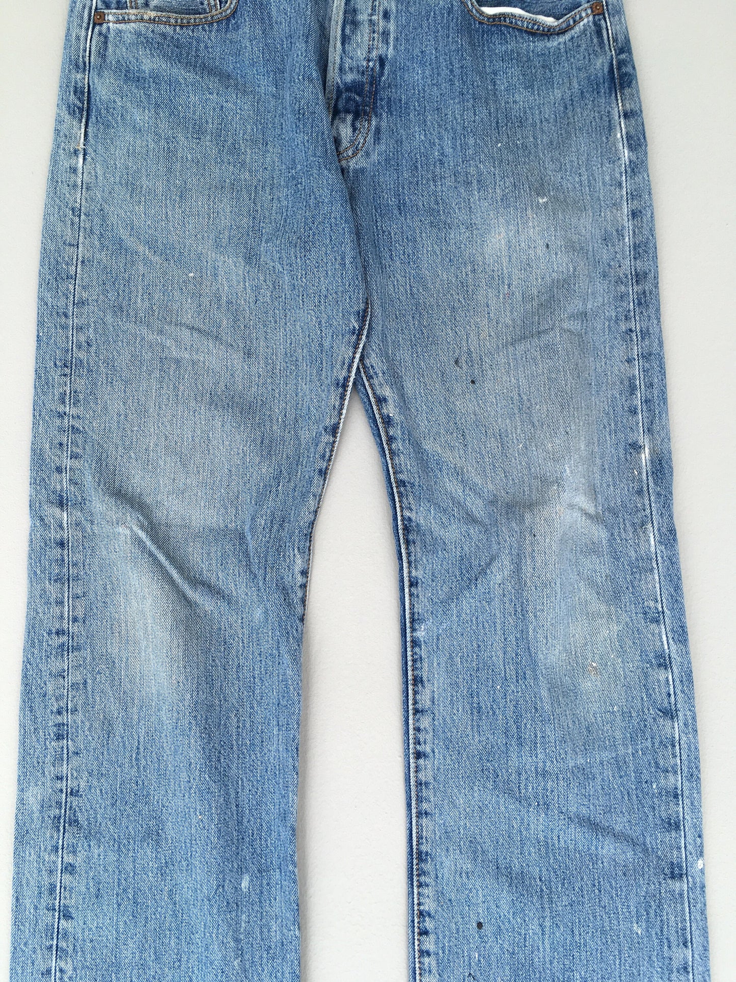 Size 30 Levis 501 Original Jeans High Waisted