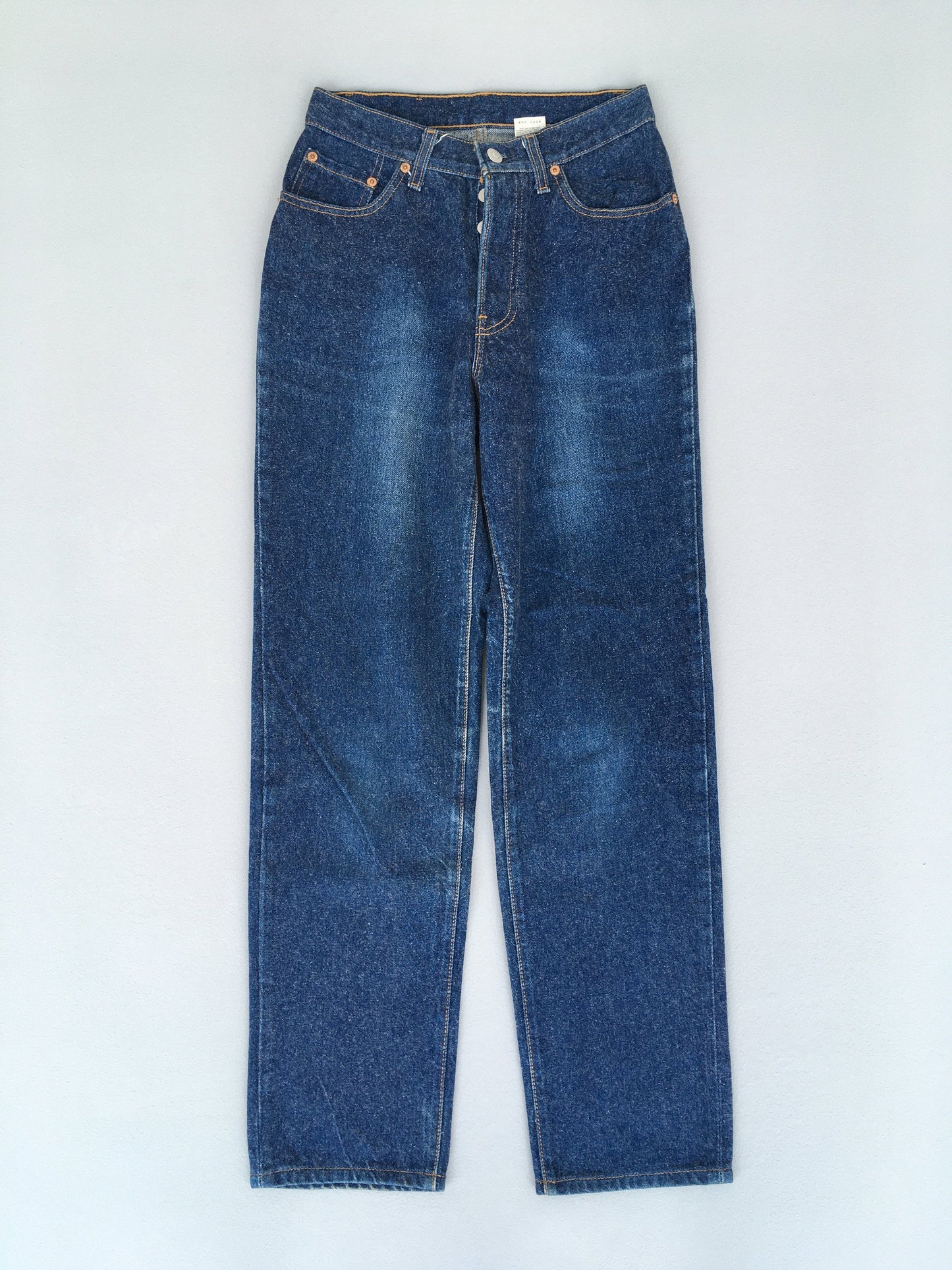 Size 24x28 Levis 501 Indigo Blue Jeans High Waisted