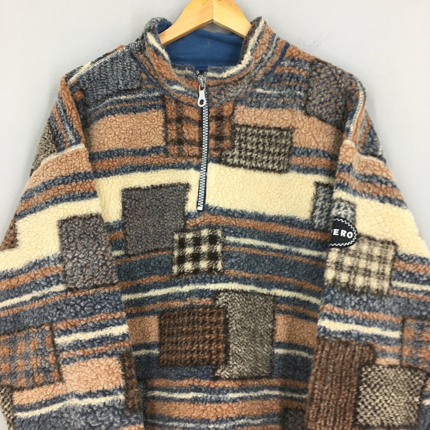Espero Crewneck Warm Up Wool Fleece Sweater