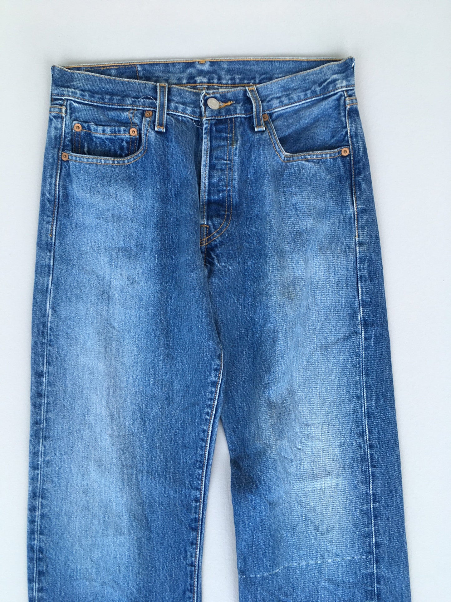 Size 28x31.5 Levi's 501 Stonewash Jeans
