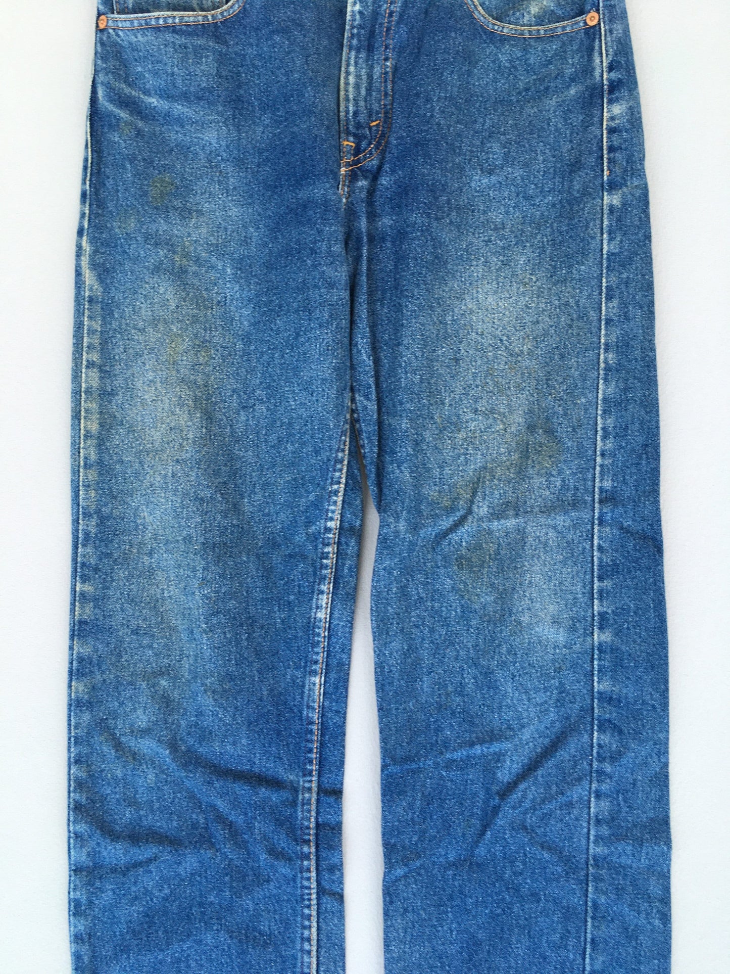 Size 30x27.5 Levis 505 Regular Fit Stonewash Jeans