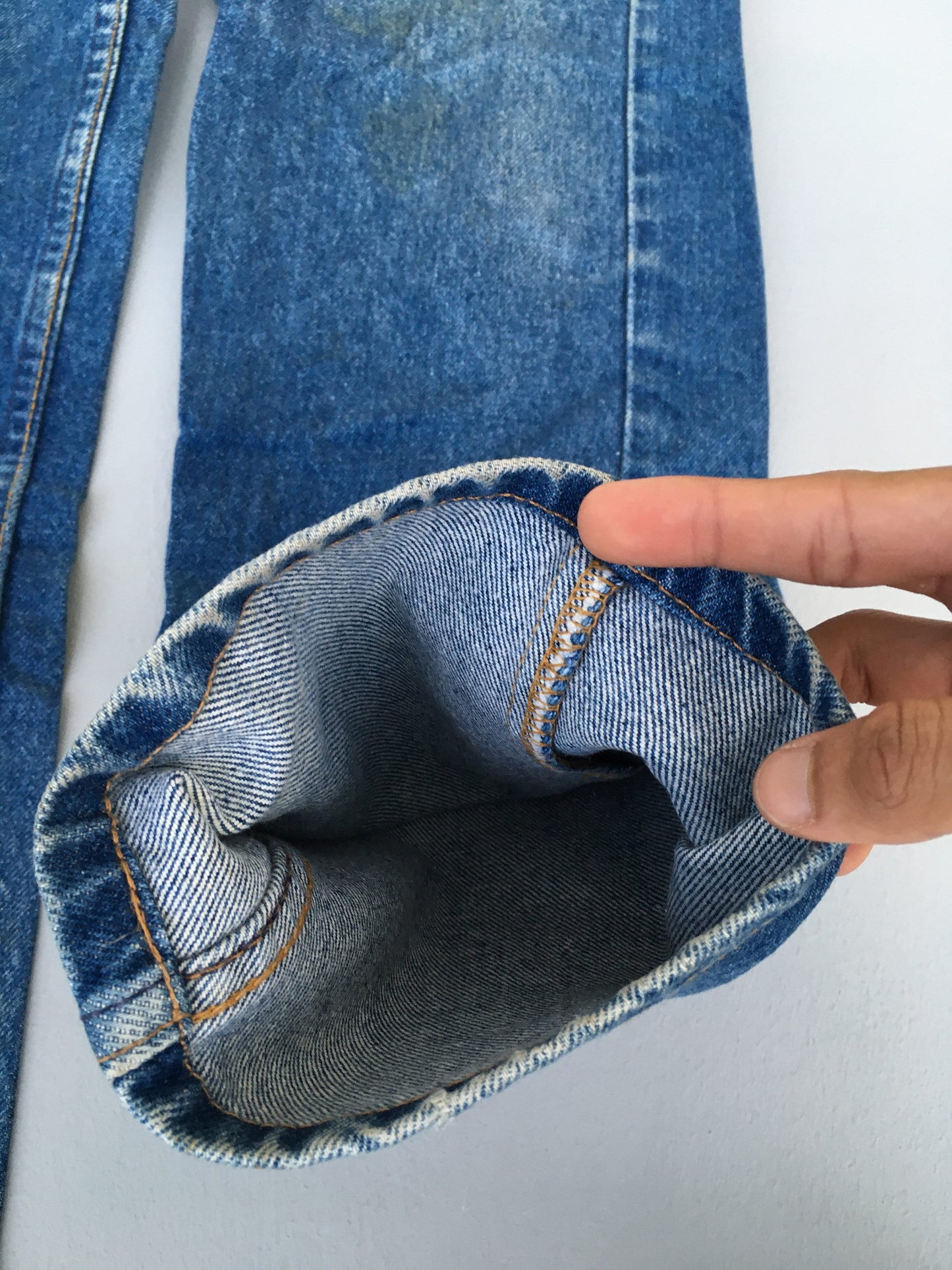 Size 30x27.5 Levis 505 Regular Fit Stonewash Jeans