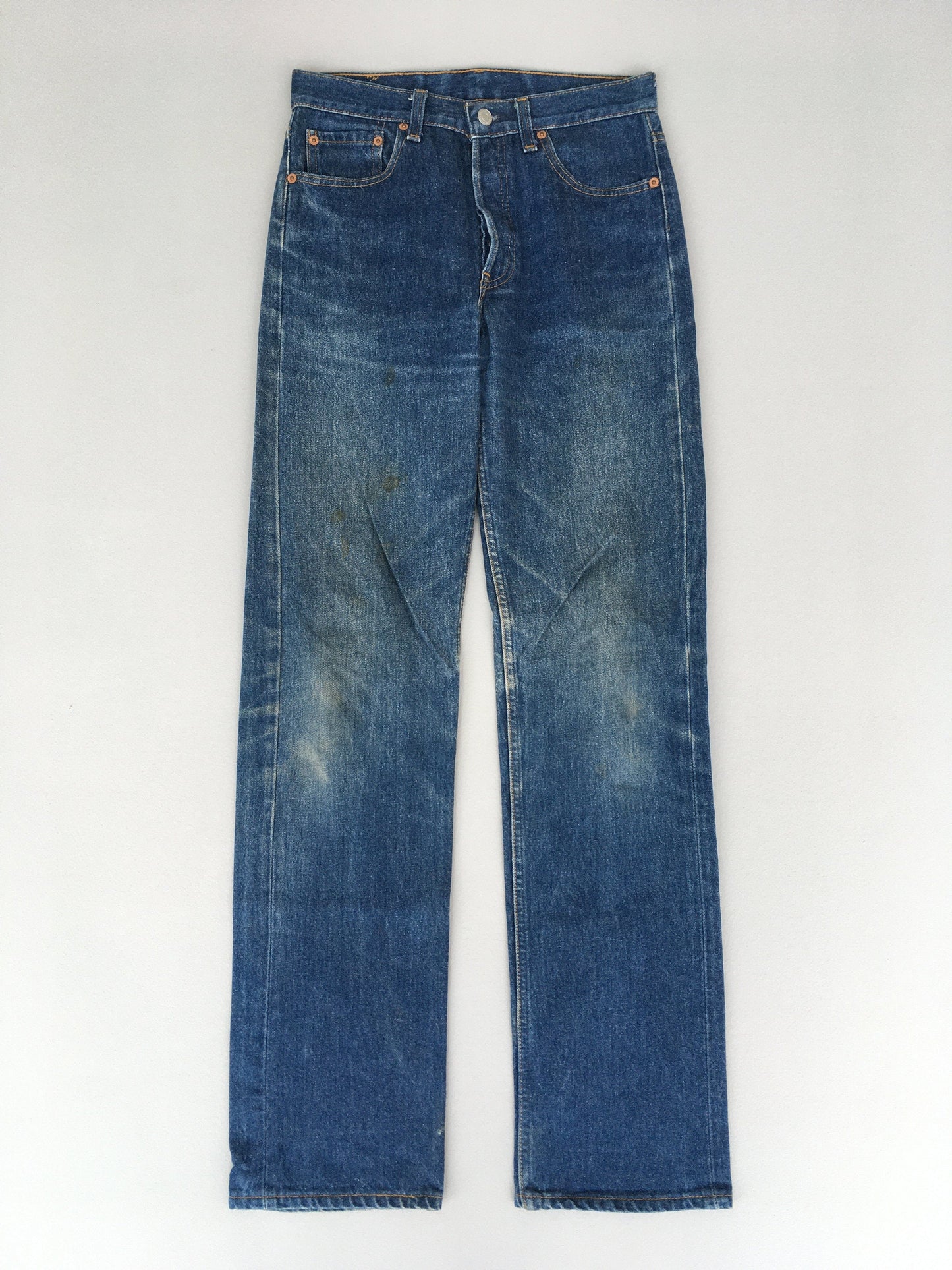 Size 28 Levis 501 Indigo Blue Jeans