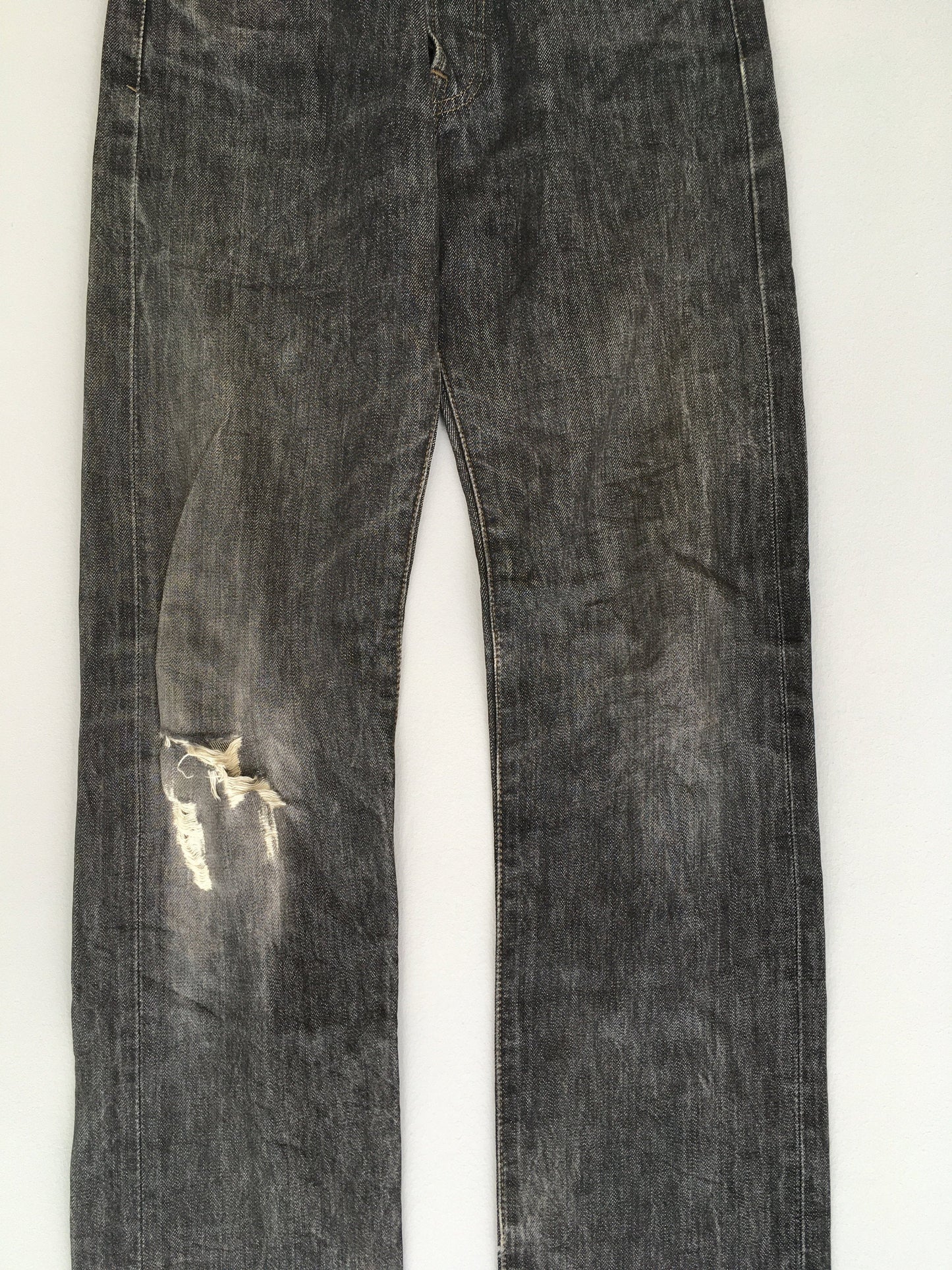 Size 27x29 Levis 501 Black Jeans High Waisted