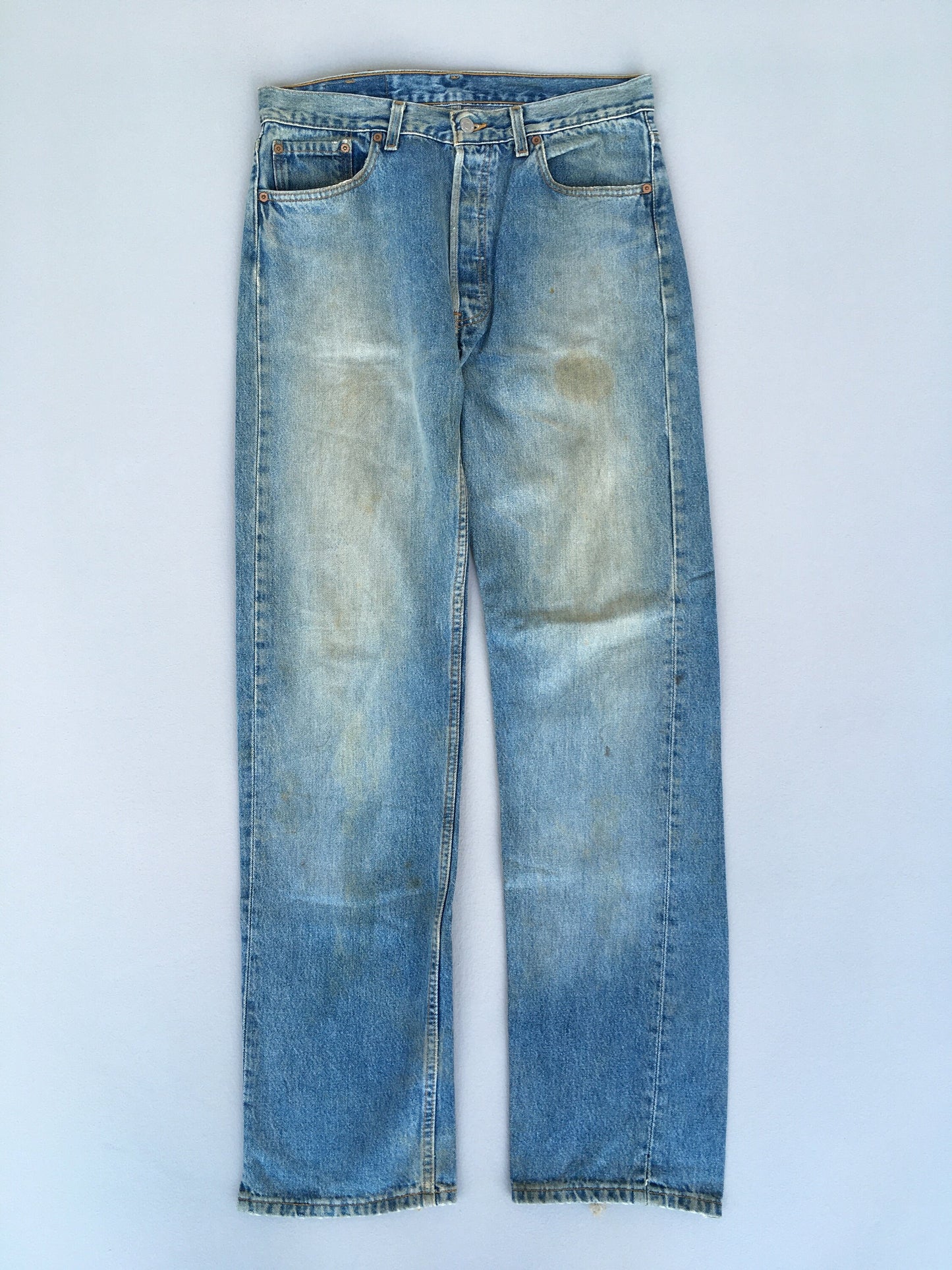 Size 32x33.5 Levi's 501 Light Wash Jeans High Waisted