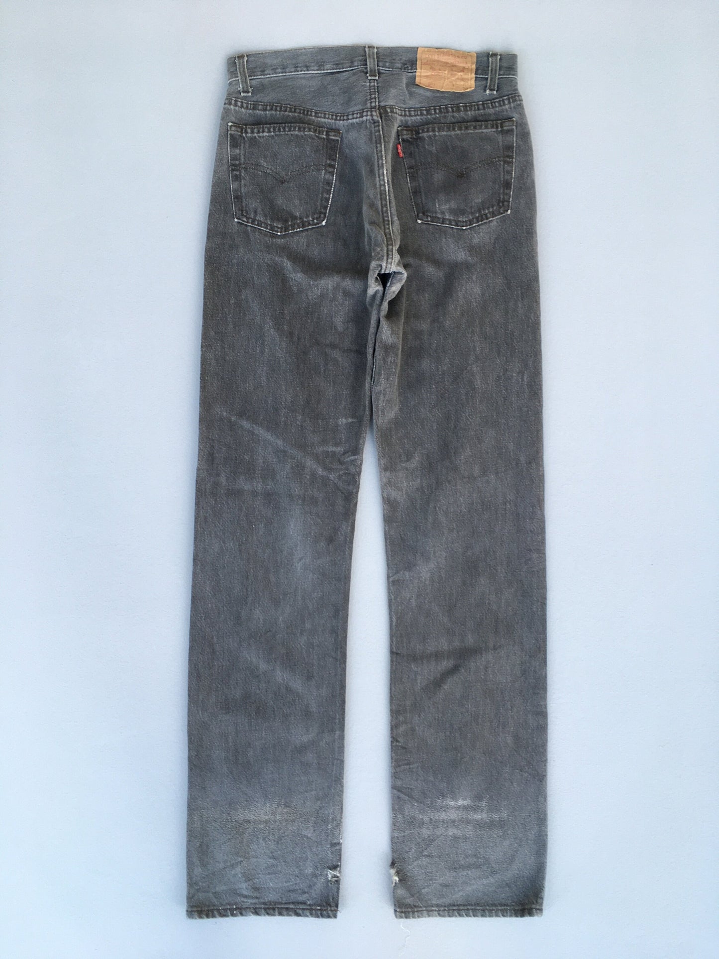 Size 30X33 Levi's 501 Ash Grey Jeans High Waisted