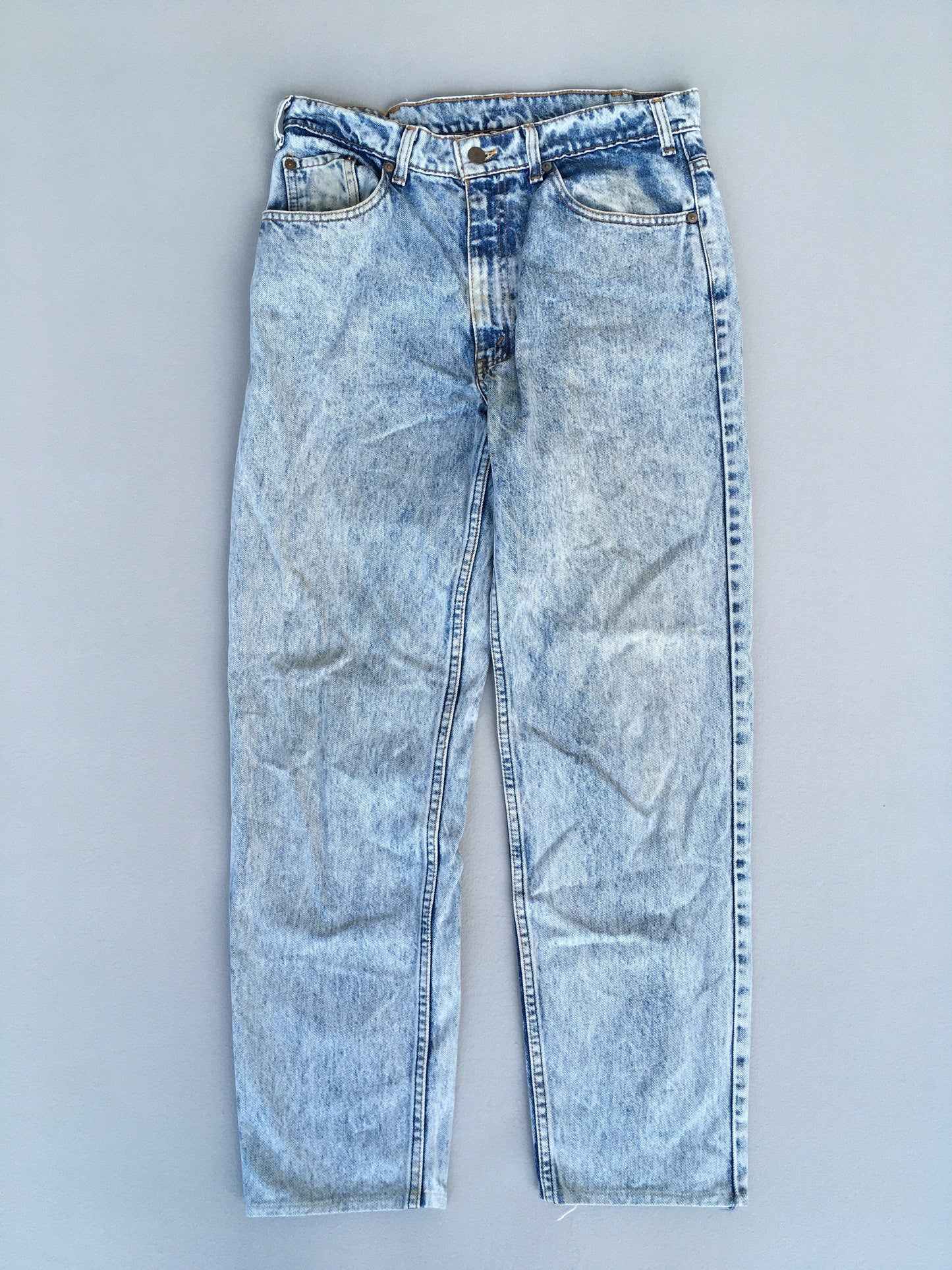 Size 30x27.5 Levi's 626 Faded Blue Jeans High Waisted