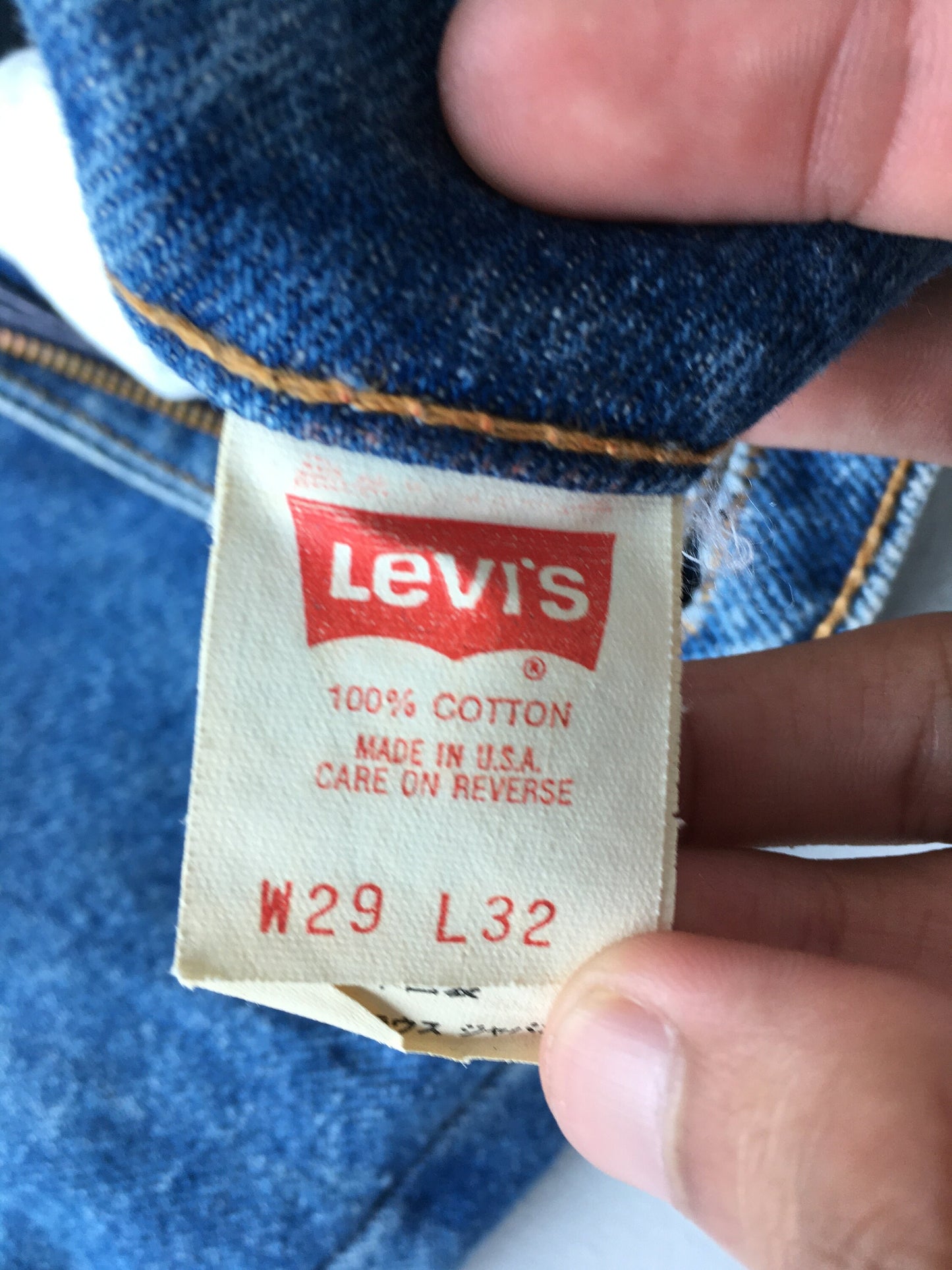 Size 27x31 Levi's 610 Light Blue Jeans