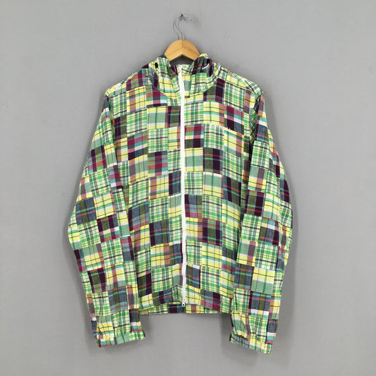 Columbia Patchwork Checked Jacket Medium