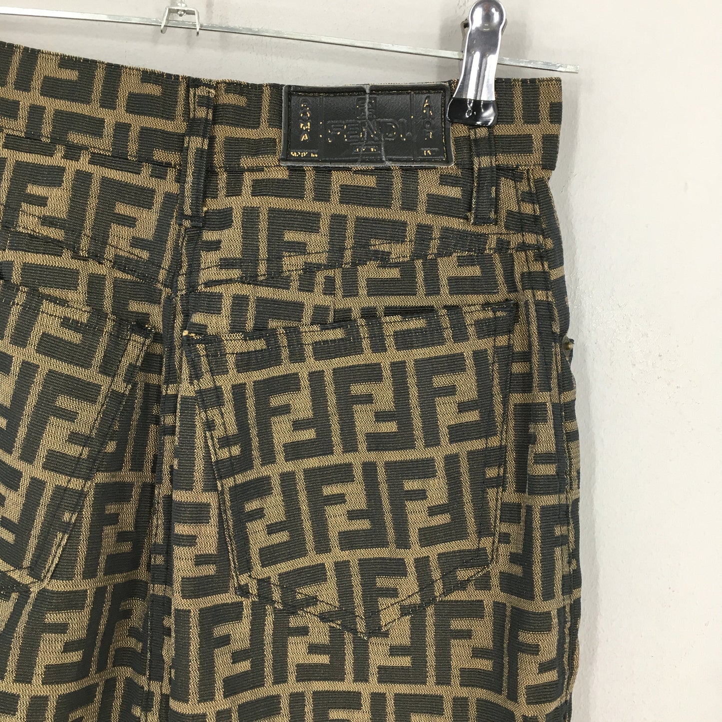 Fendi Zucca Monogram Women Skirt Size 24