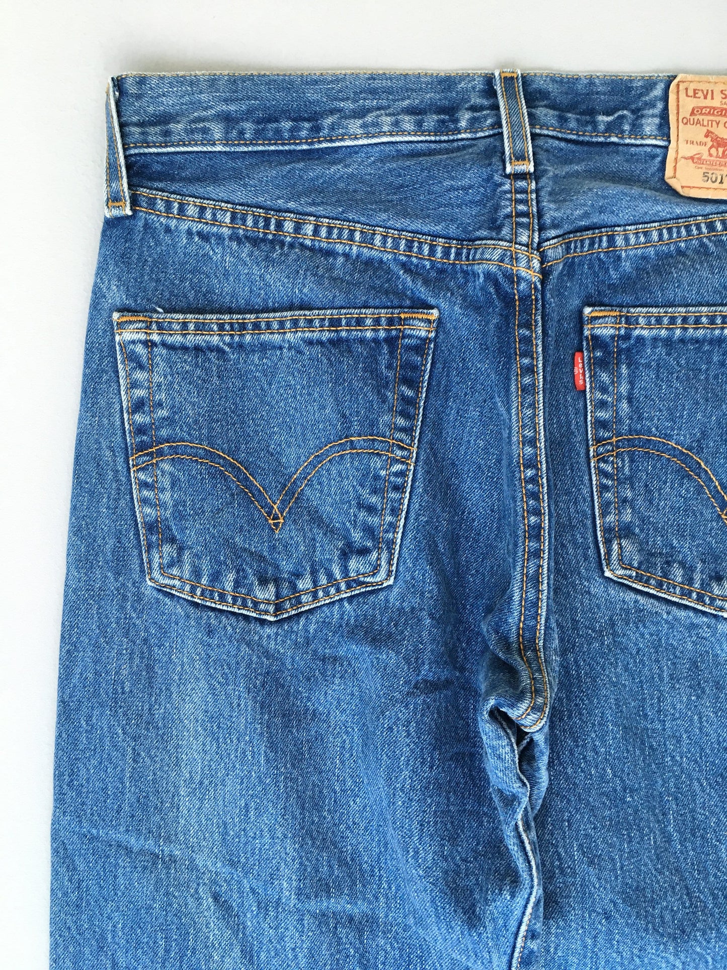 Size 28x31.5 Levi's 501 Stonewash Jeans