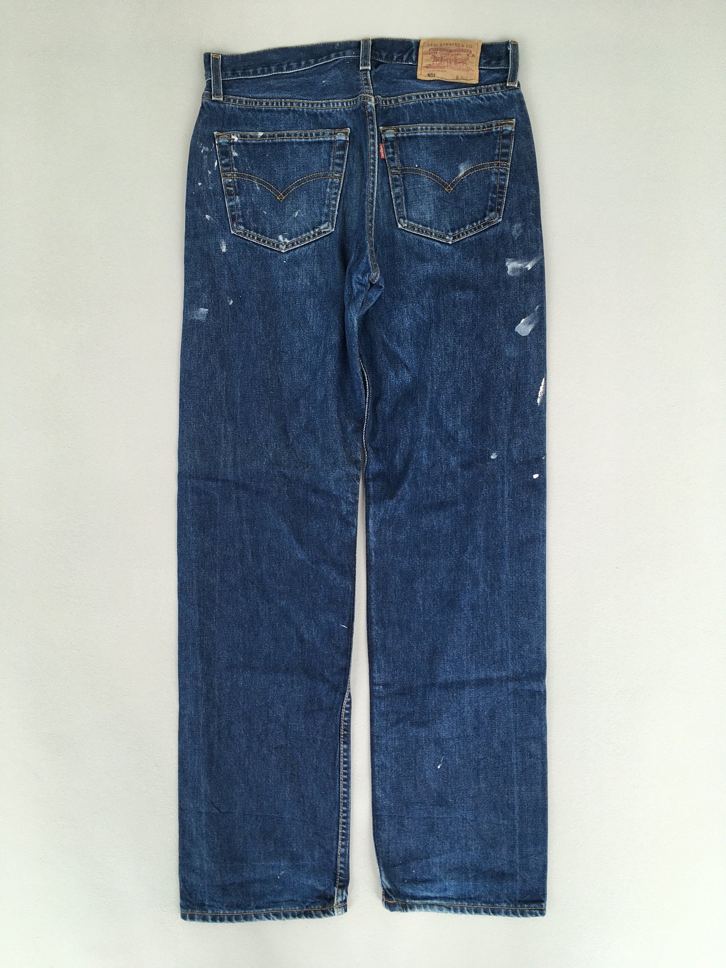 Size 32x42.5 Levi's 501 Splash Painter Jeans