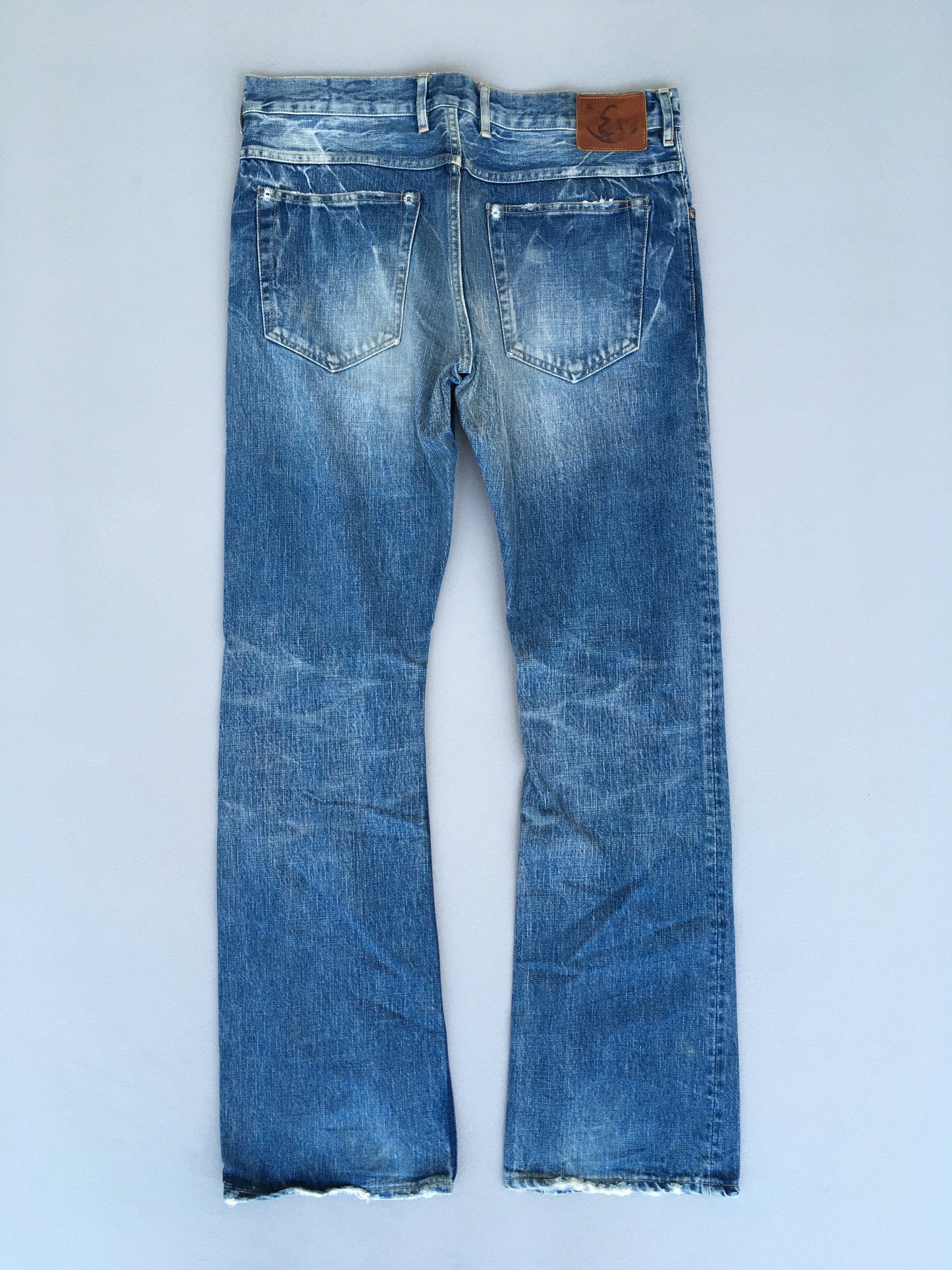 Eternal Indigo Japan Ripped Denim Size 32x32