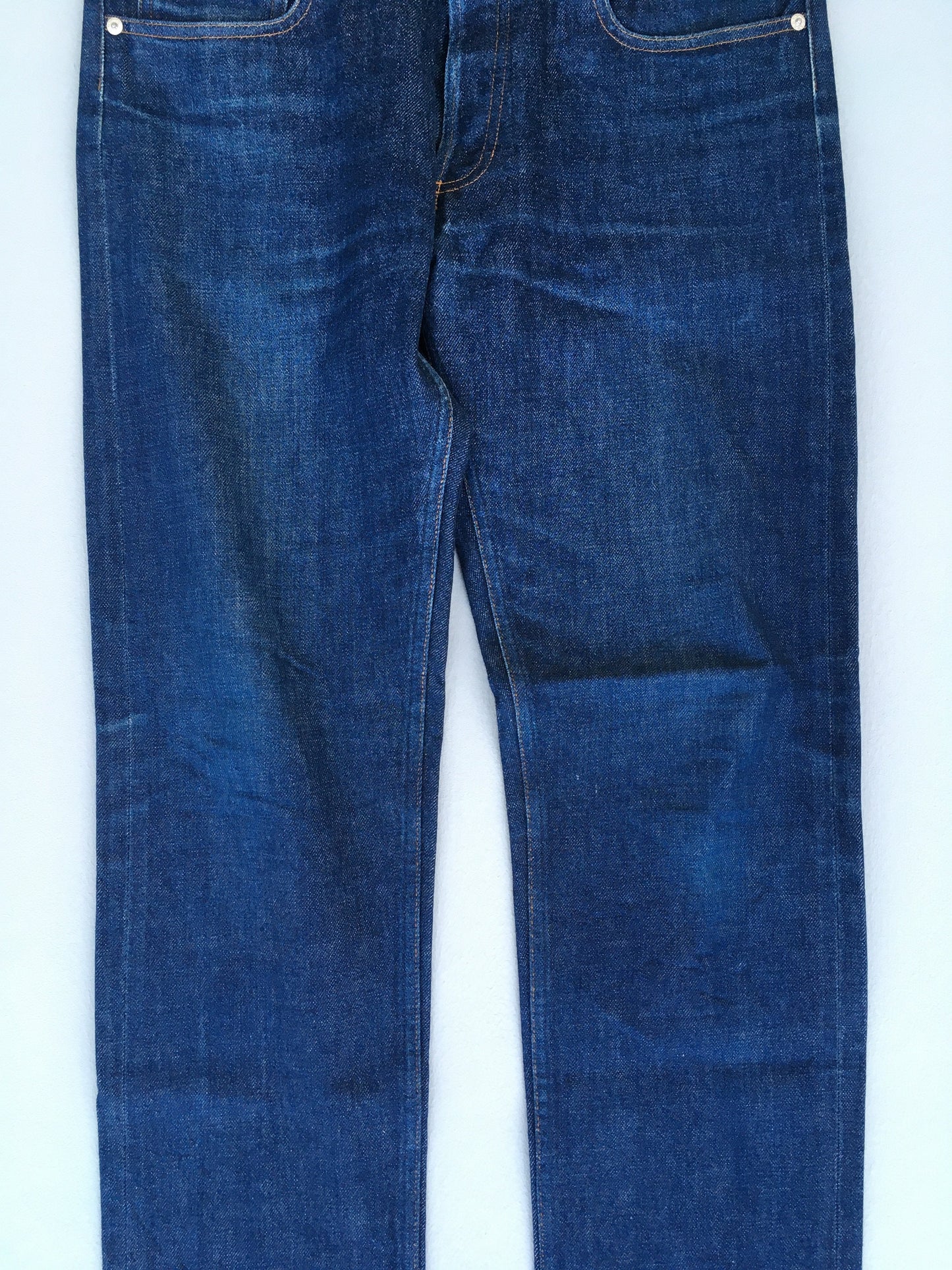 APC France Indigo Blue Selvedge Jeans Size 32x29