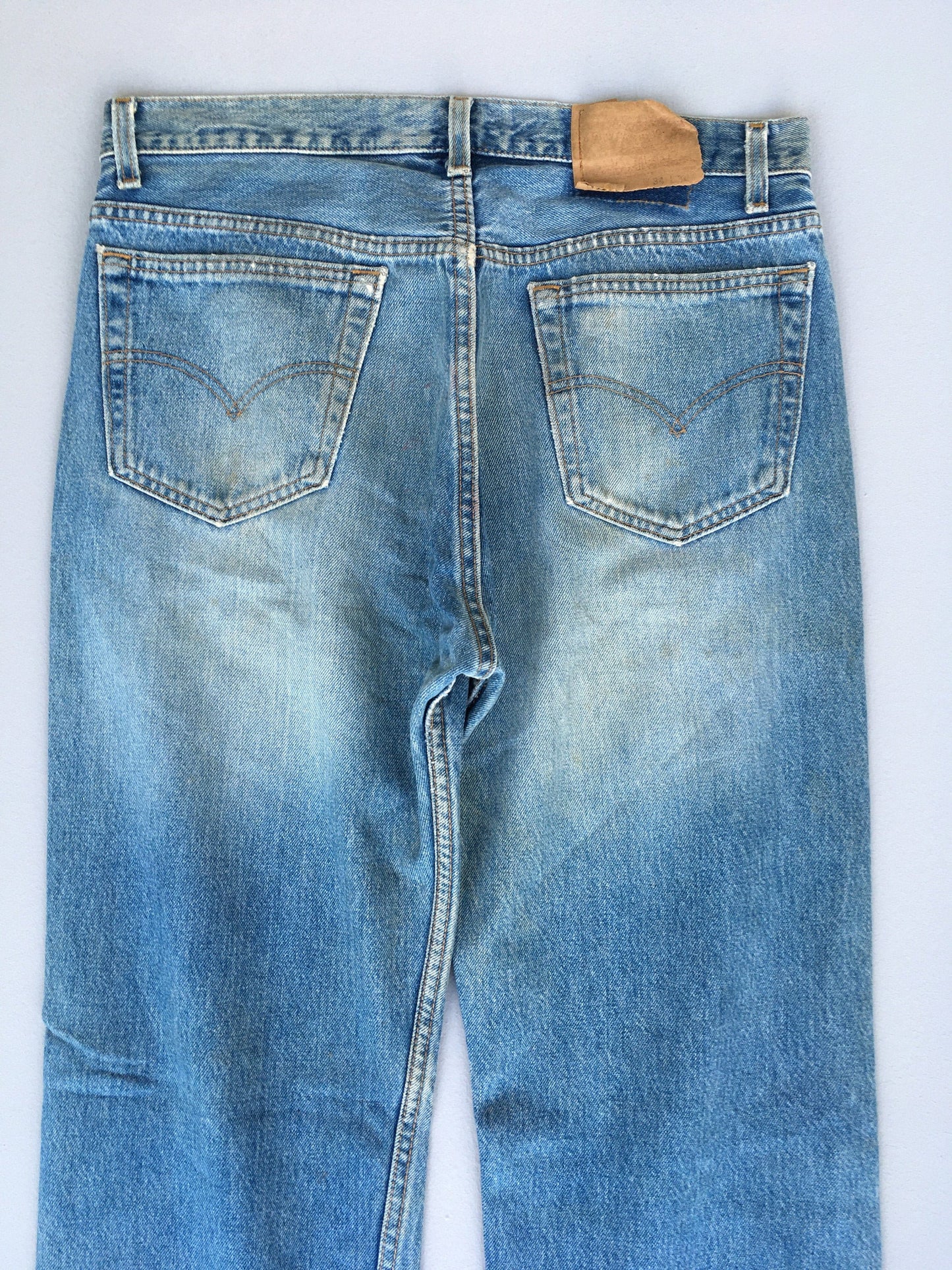 Size 32x33.5 Levi's 501 Light Wash Jeans High Waisted