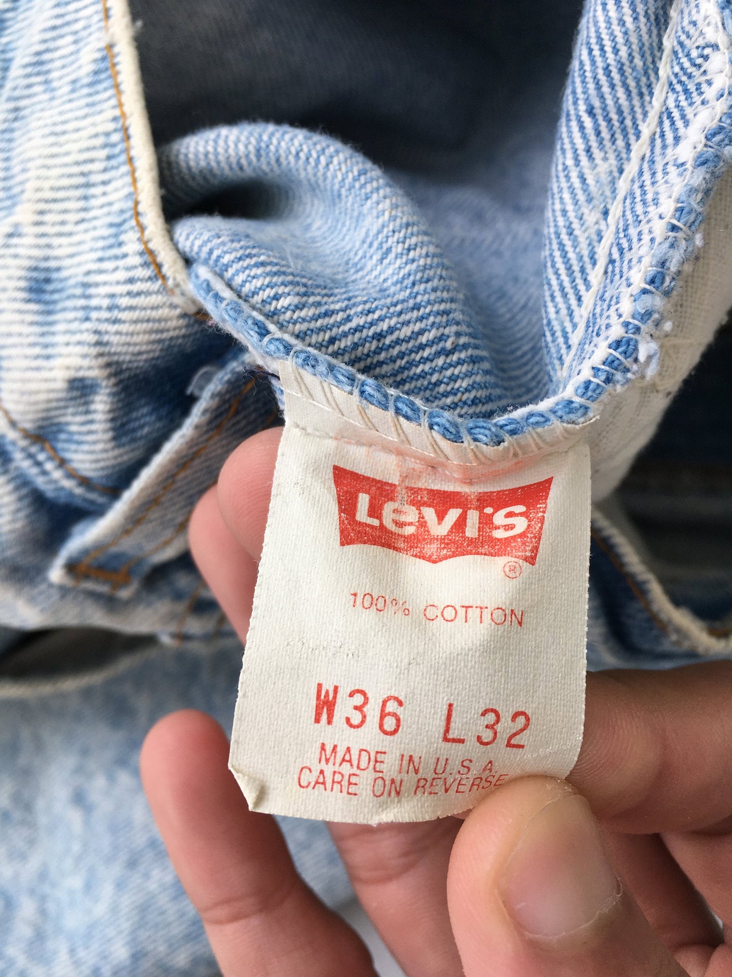 Size 34x32 Levis 550 Jeans Relaxed Fit