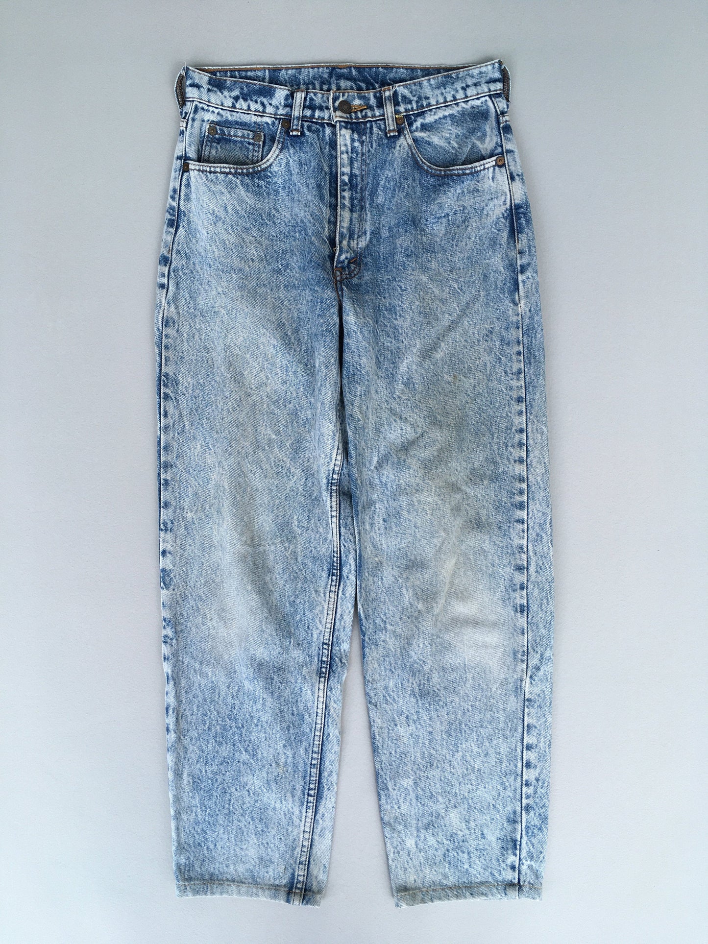 Size 29x28 Levi's Acid Wash Jeans High Waisted