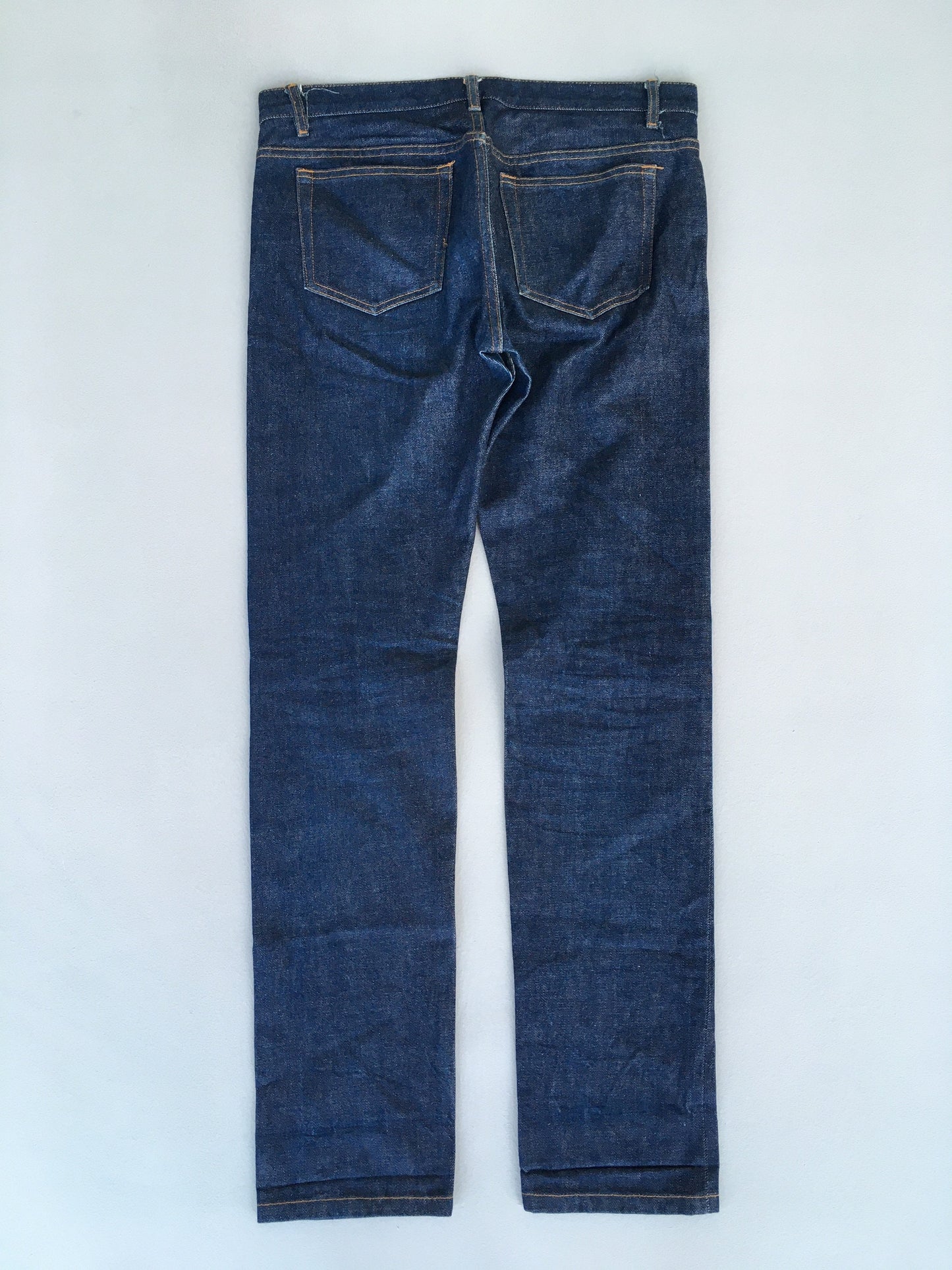 APC France Indigo Blue Selvedge Jeans Size 33x33.5