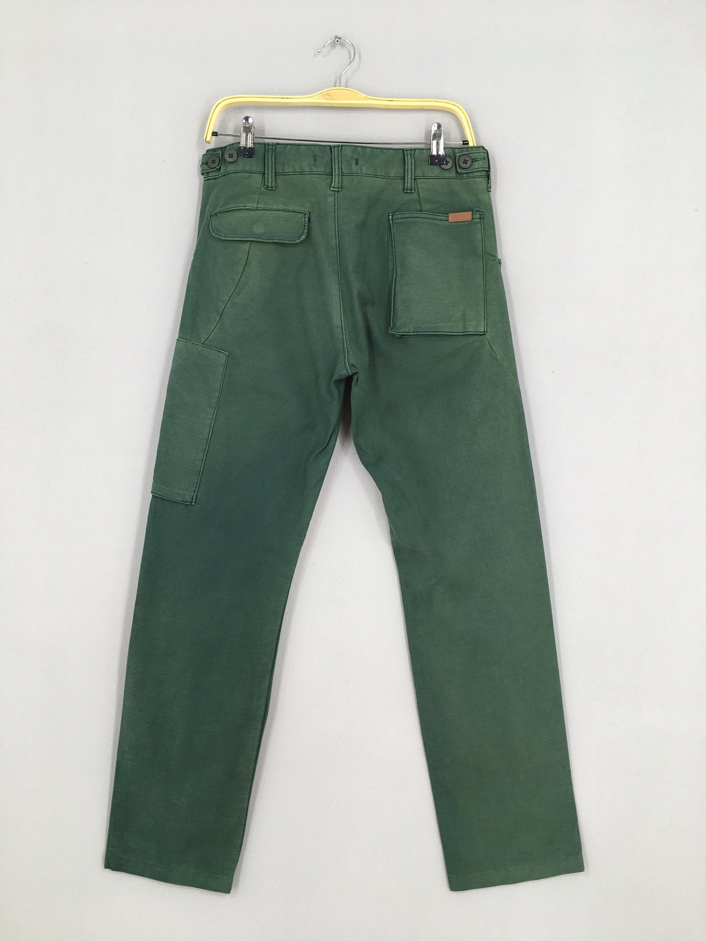 Oar's Japan Olive Slim Fit Cargo Pants Size 32x29