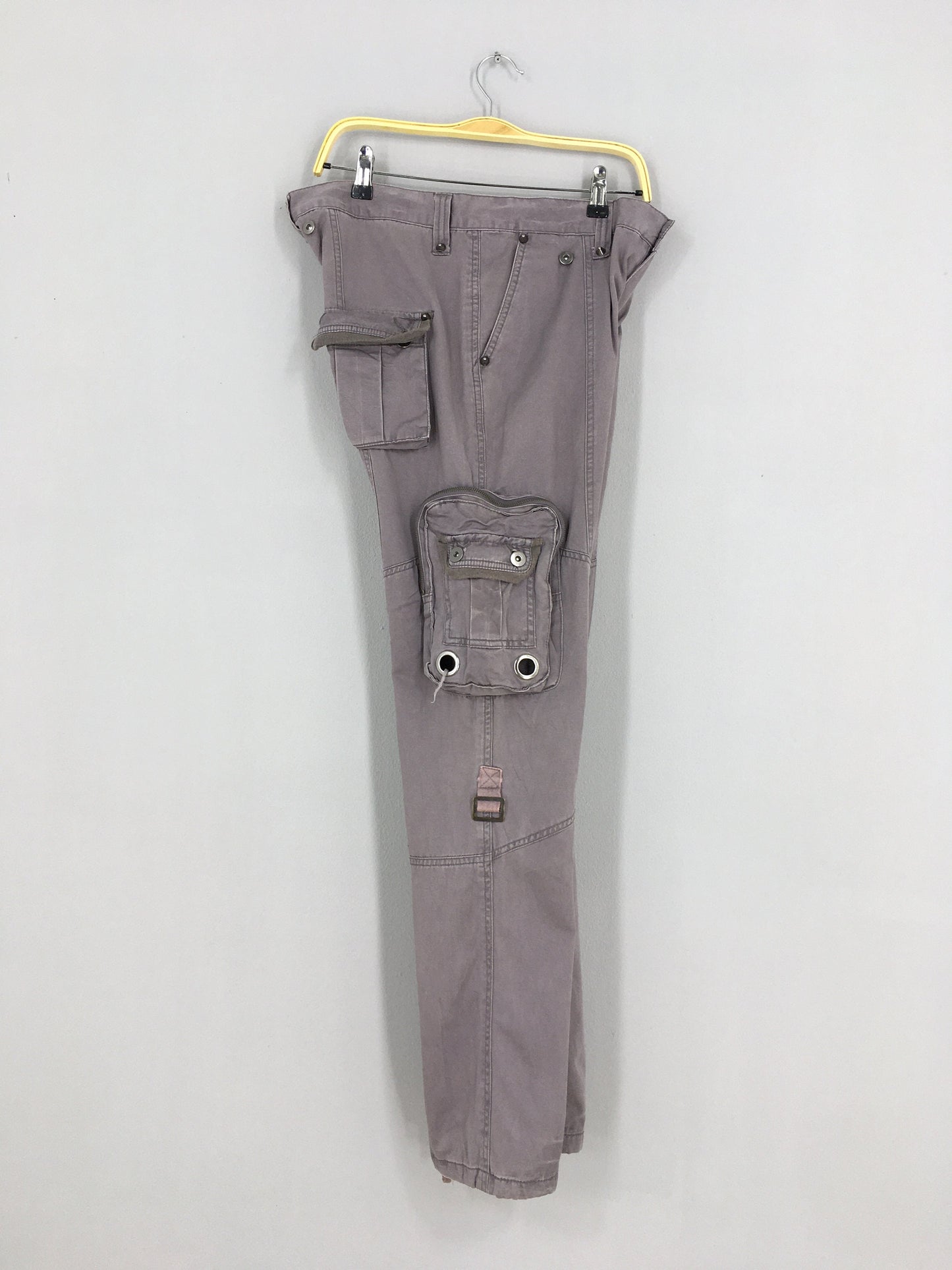 Japanese Glad News Cargo Pants Gray Size 34x31.5