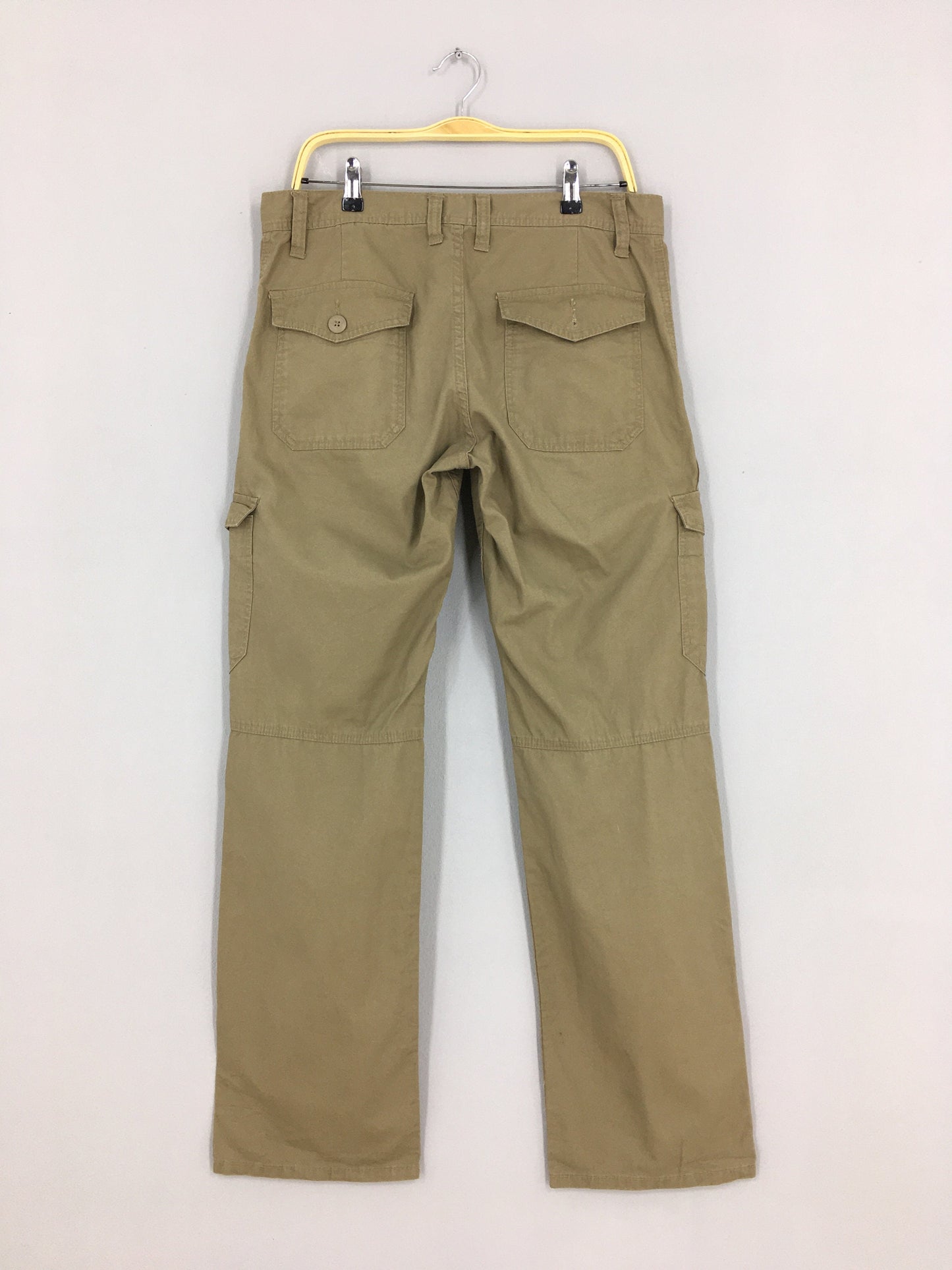 Japanese Surplus Olive Cargo Pants Size 34x32