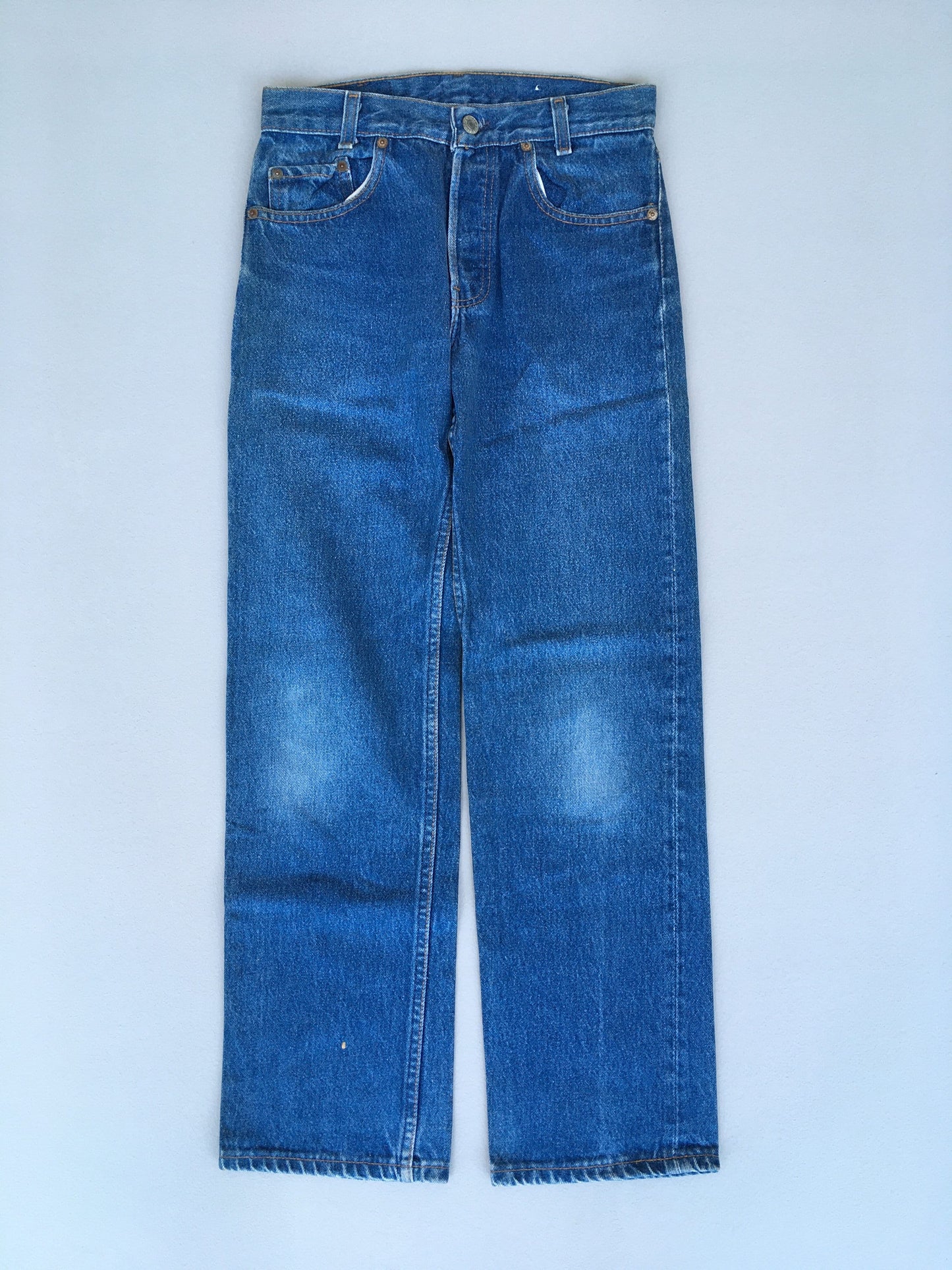 Size 27x27.5 Levis 701 Student Jeans Light Washed