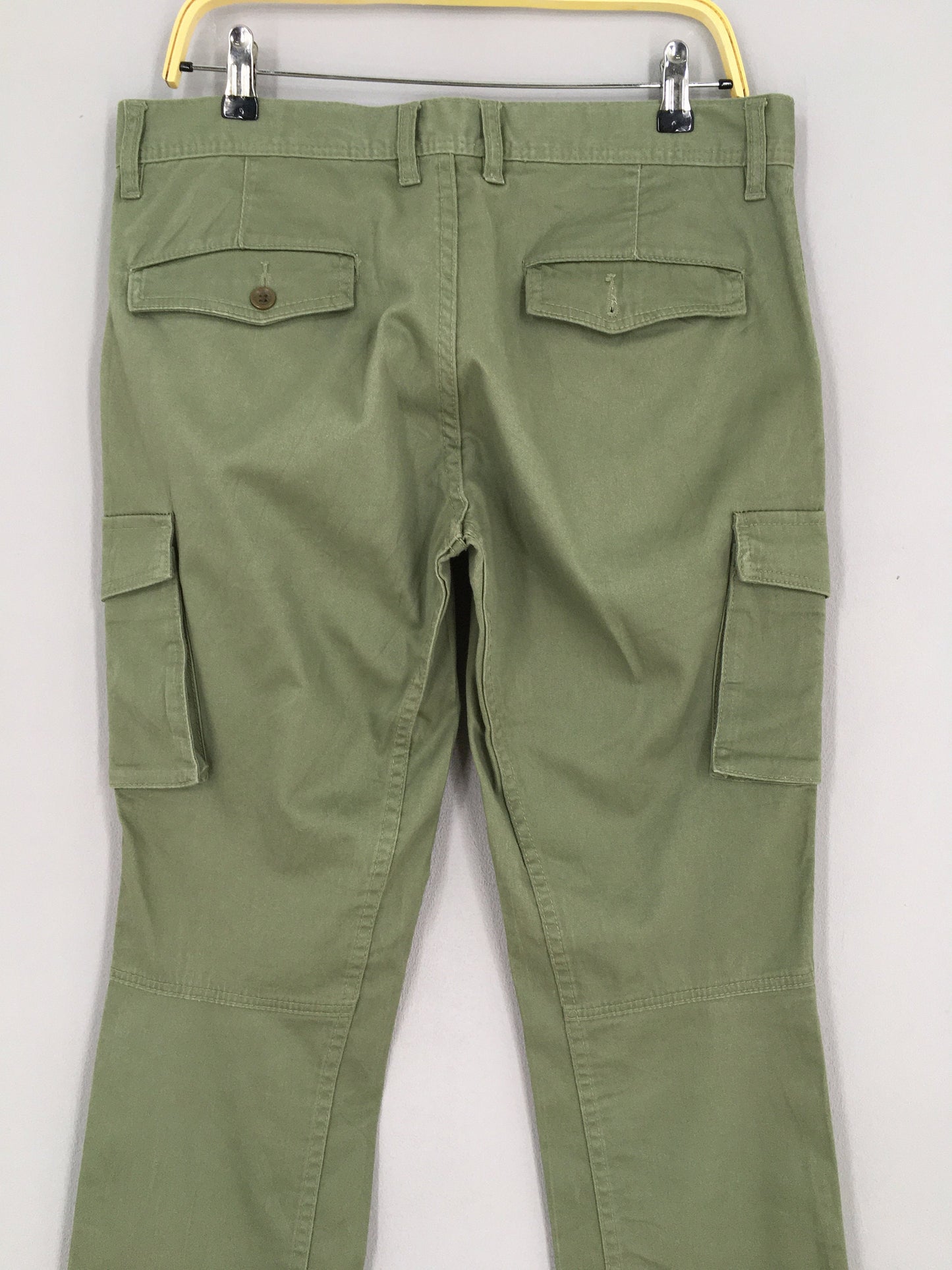 Nicole Japan Green Olive Cargo Pants Size 34x31