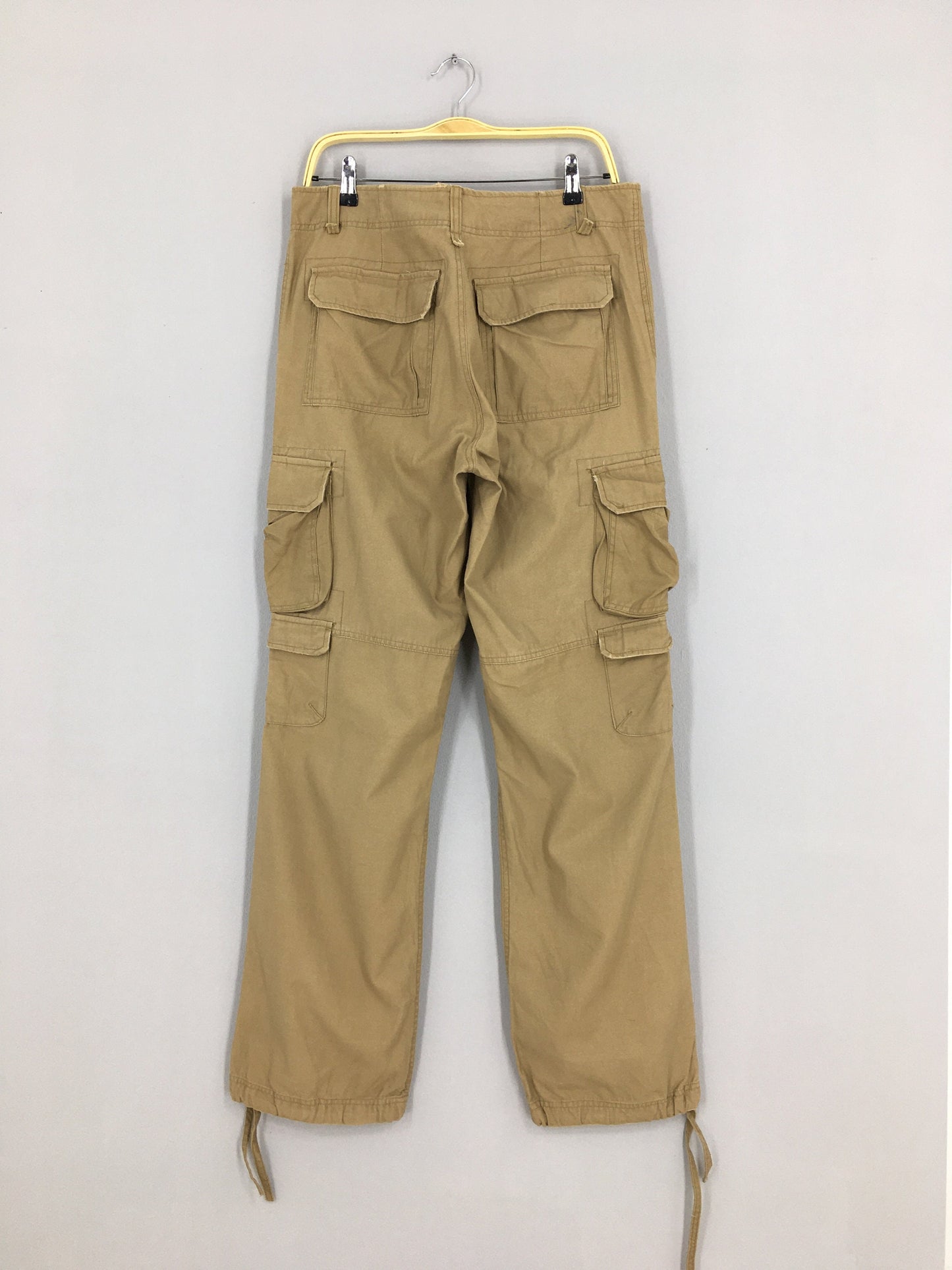 B.C.B.S Japan Drawstring Hem Cargo Pants Size 34x32.5