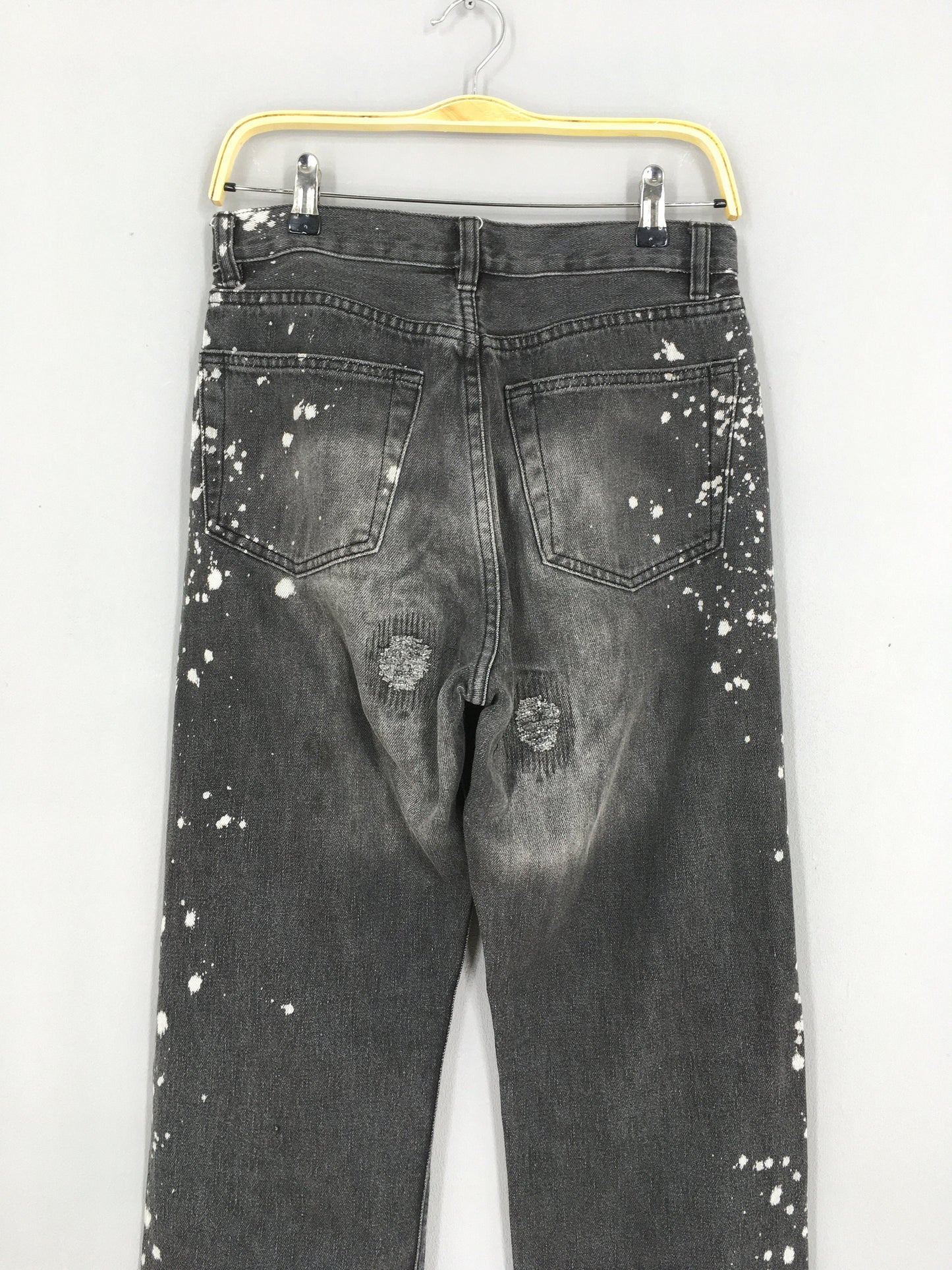 Movin Japan Splatter Painter Jeans Distressed Size 29x32