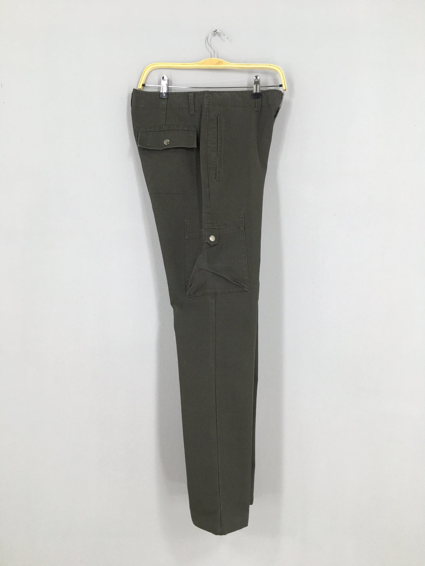 Comme Ca Ism Gray Cargo Pants Straight Cut Size 30x30