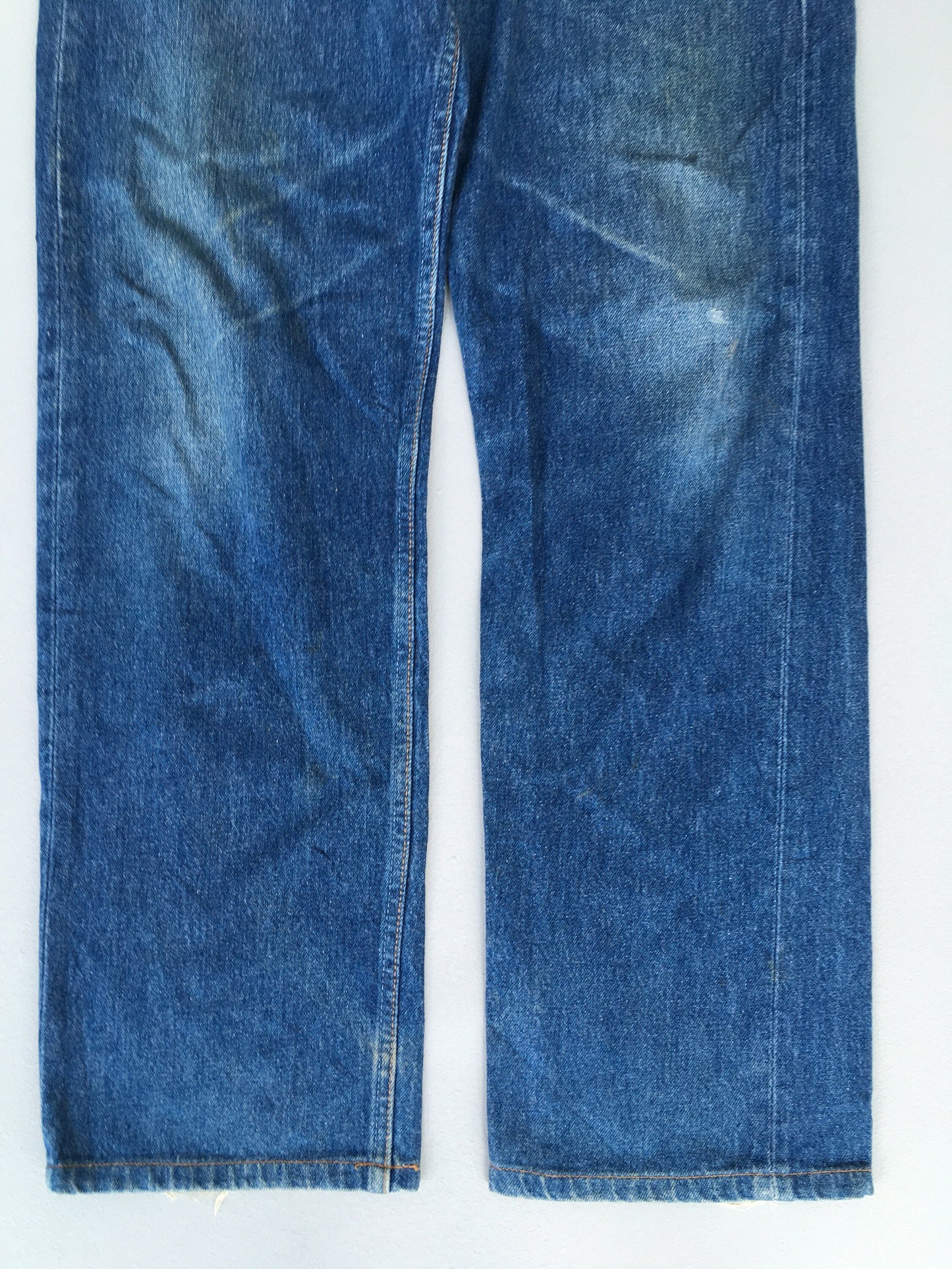 Size 35x30 Levis 501 Indigo Blue Jeans