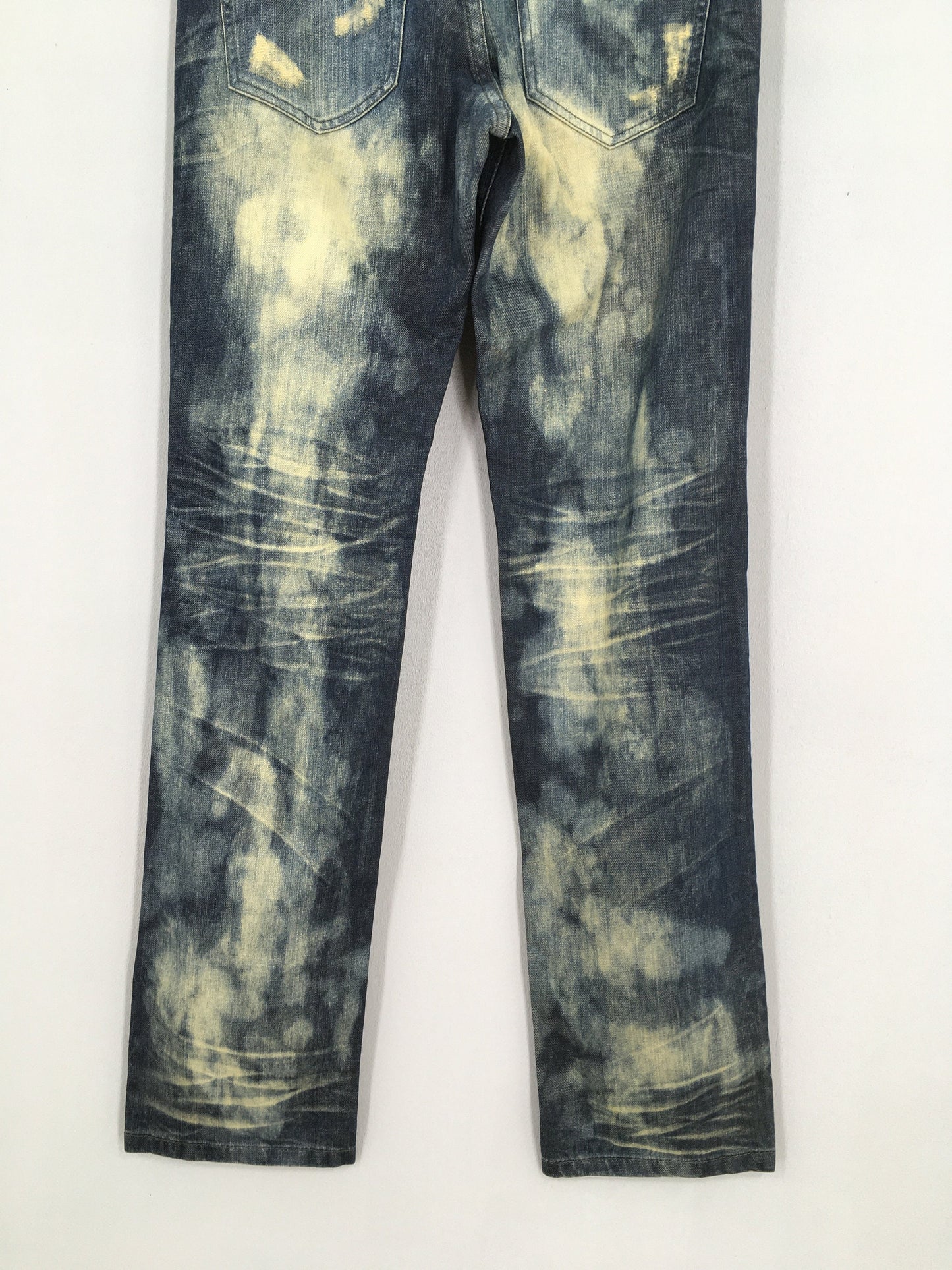 Semantic Design Japan Splatter Bleach Jeans Size 34x33