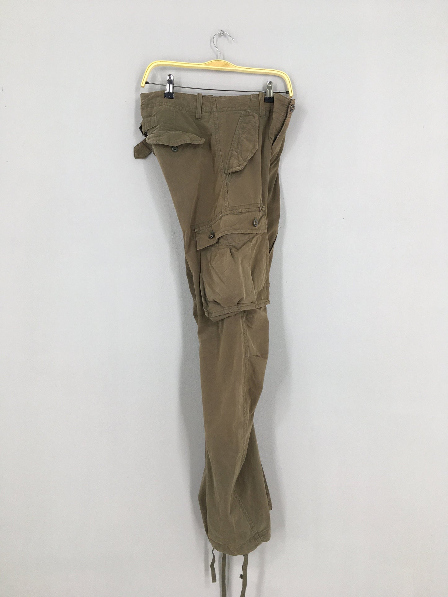 Japanese Nano Universe Twisted Cargo Pants Size 32x32