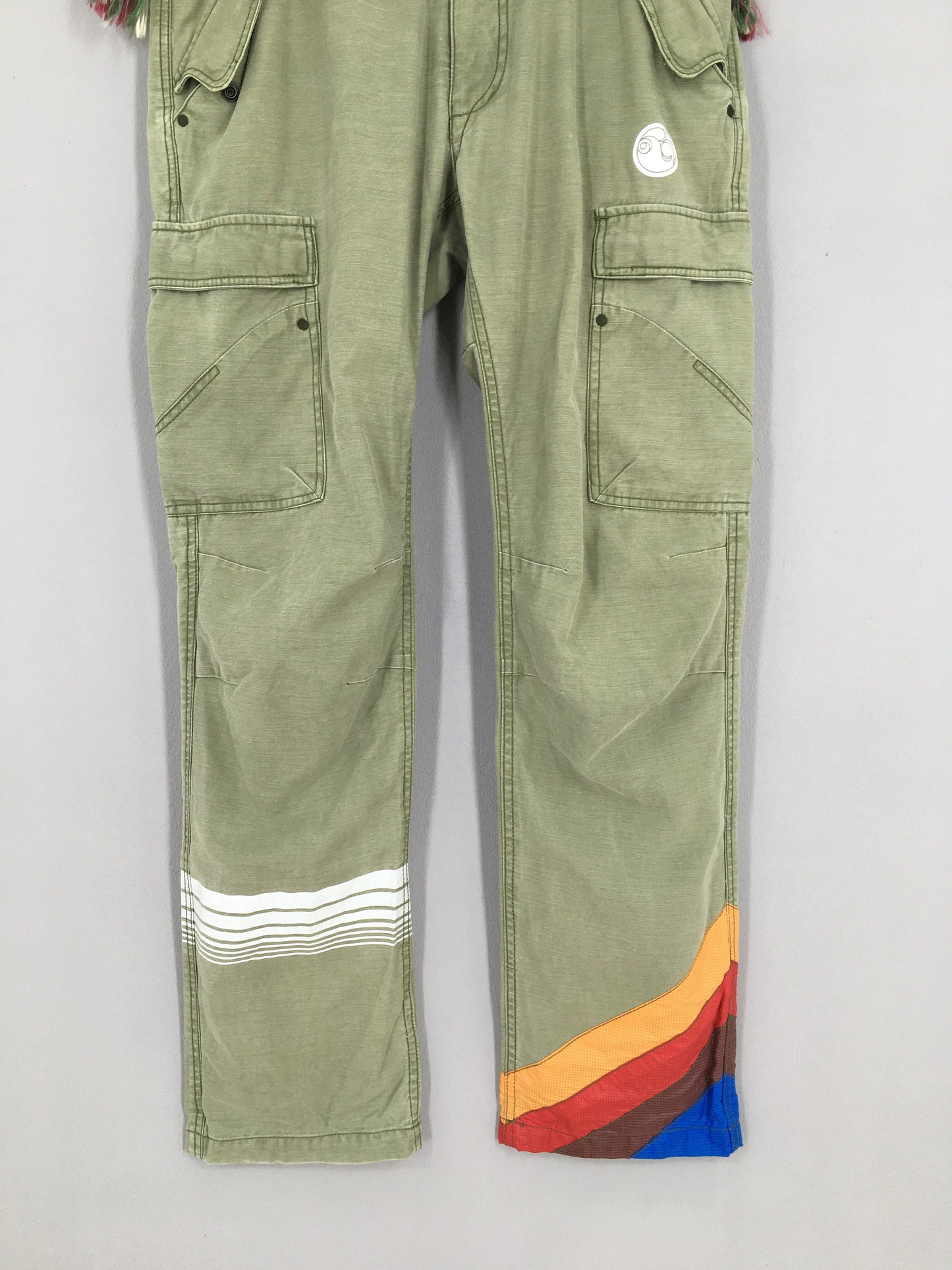 Kellen Slim Fit Cargo Pants Green Size 34x31