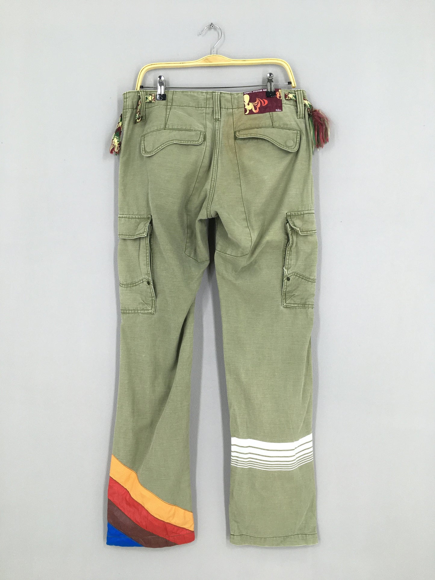 Kellen Slim Fit Cargo Pants Green Size 34x31