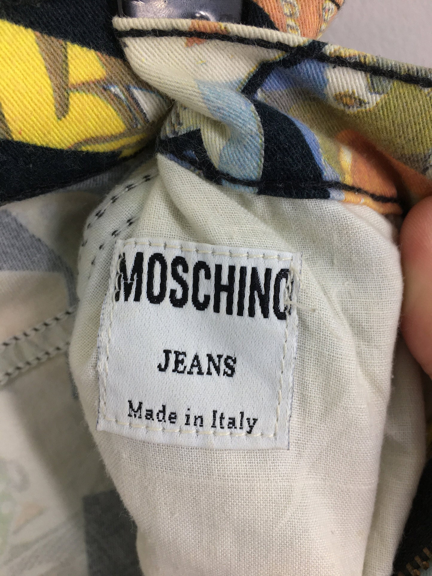 Moschino Jeans Multicolor Pants Size 24x30