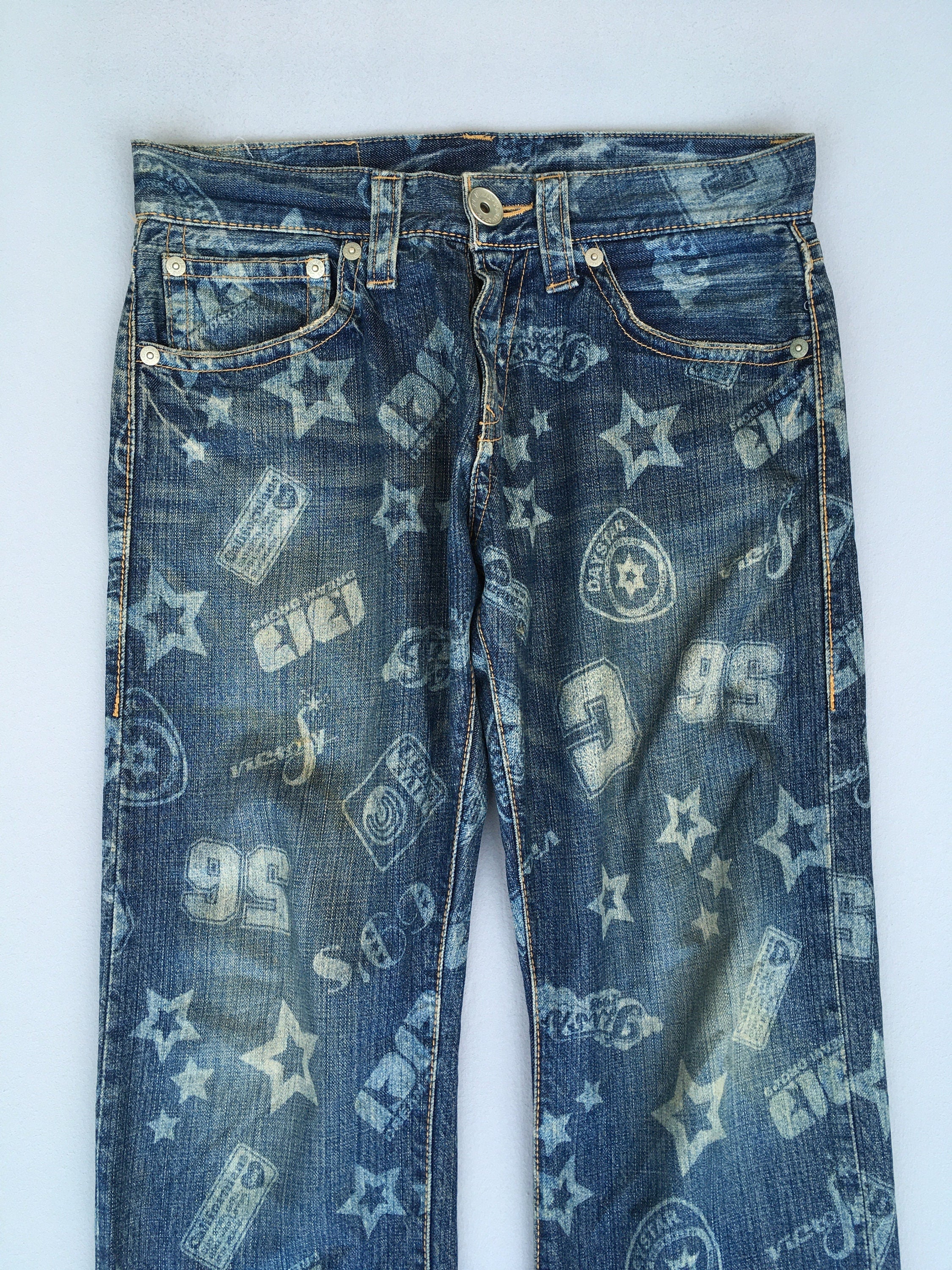 Co&Lu Japan Overprinted Jeans Size 32x30 – axevin