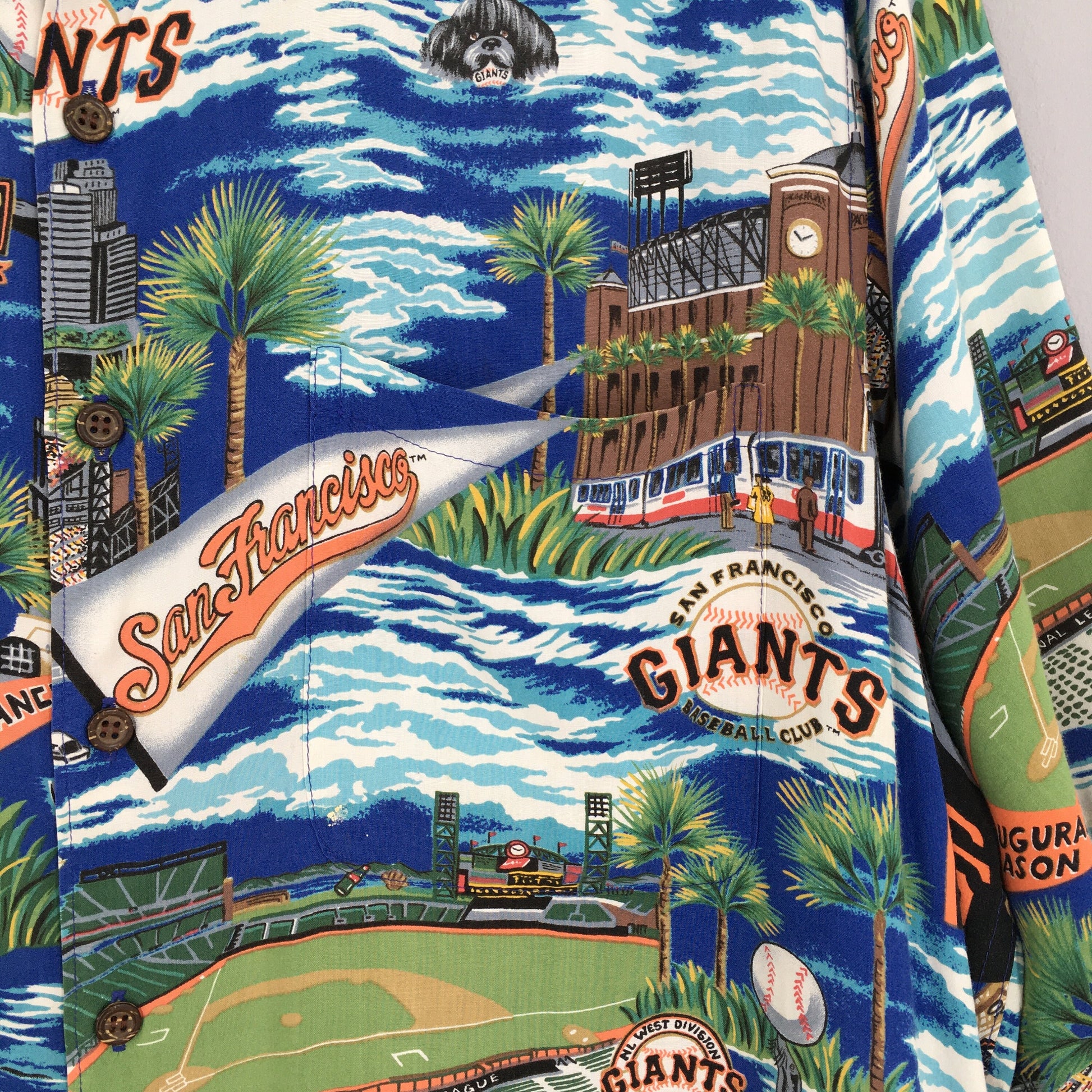MLB, Shirts, Vintage Sf Giants Reyn Spooner Shirt