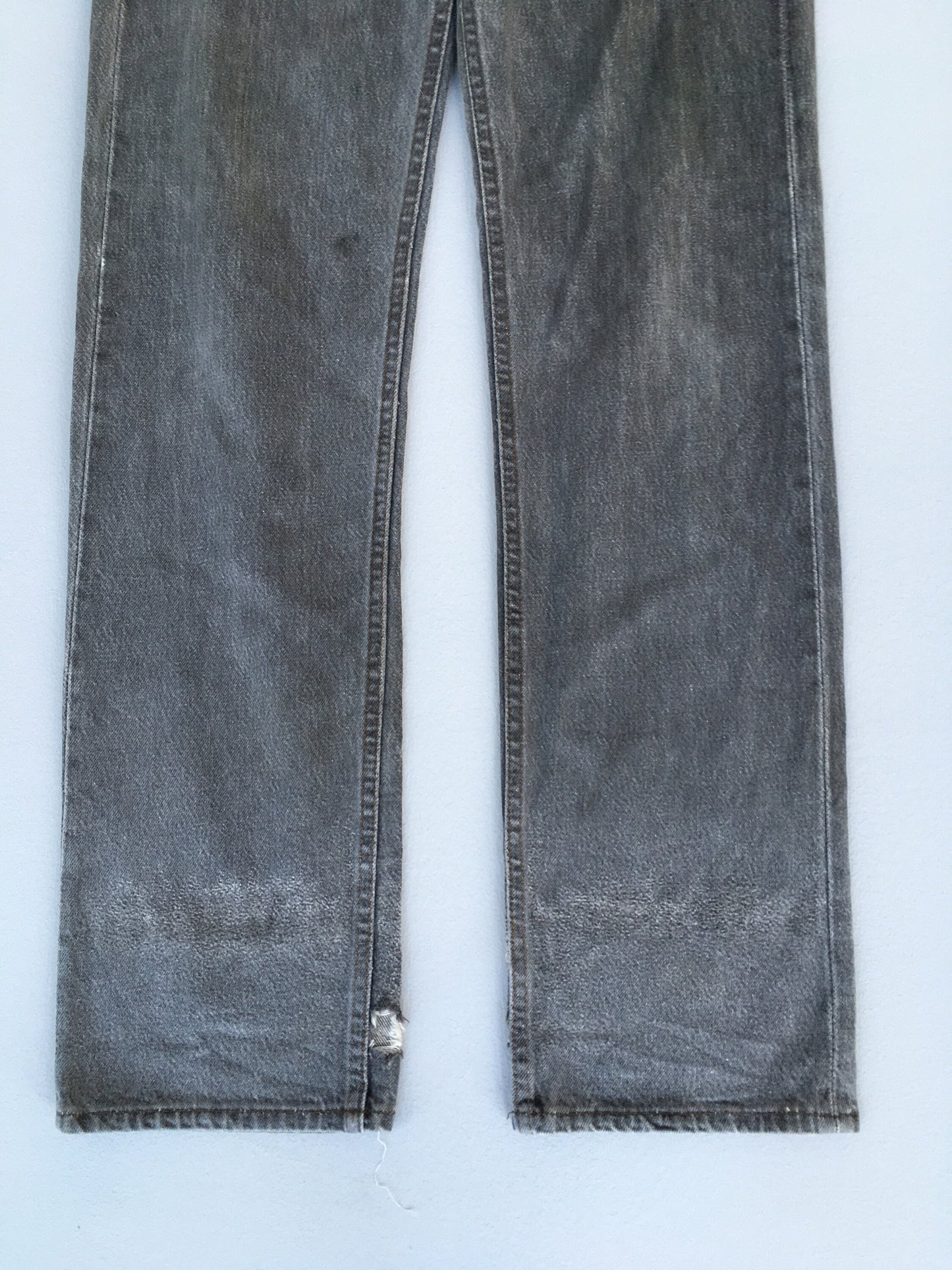 Size 30X33 Levi's 501 Ash Grey Jeans High Waisted