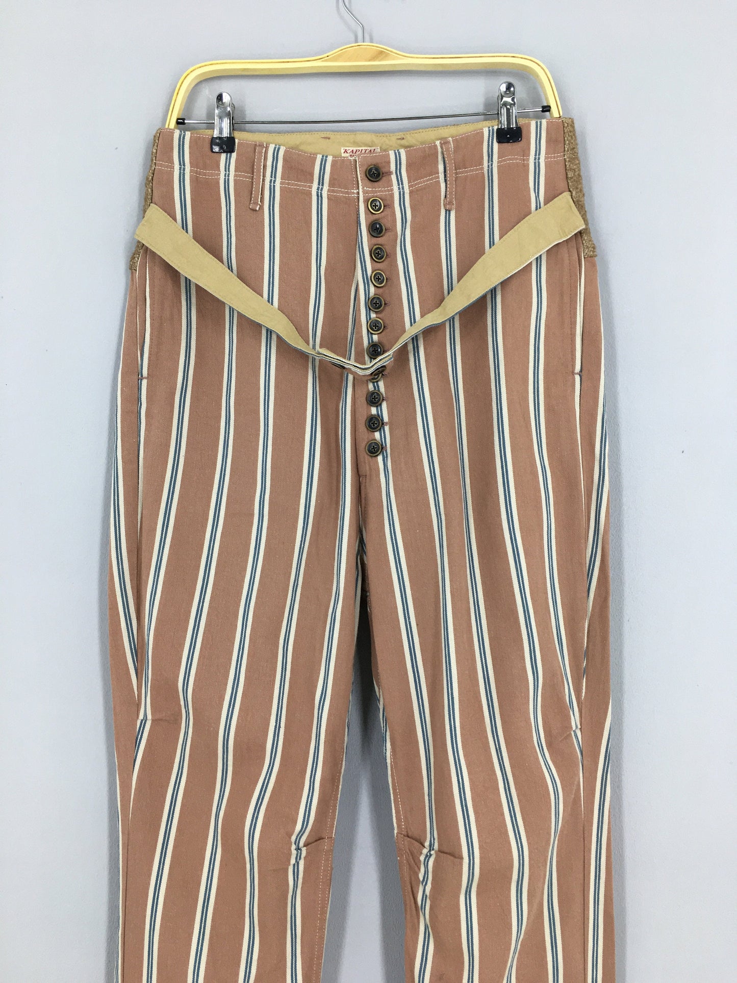 Kapital Kounty Japan Stripes Casual Pants Size 30x29.5