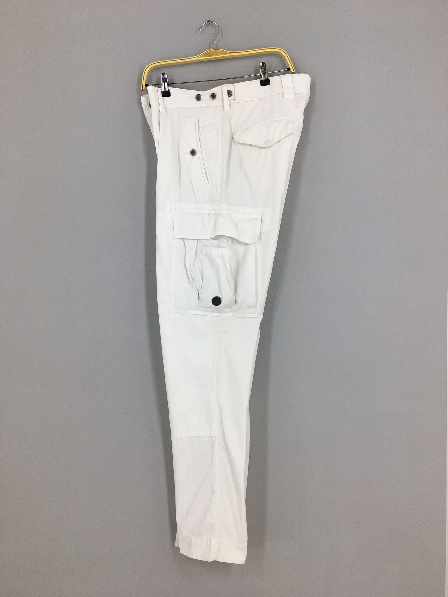 Polo Ralph Lauren Cargo White Pants Size 36x32.5