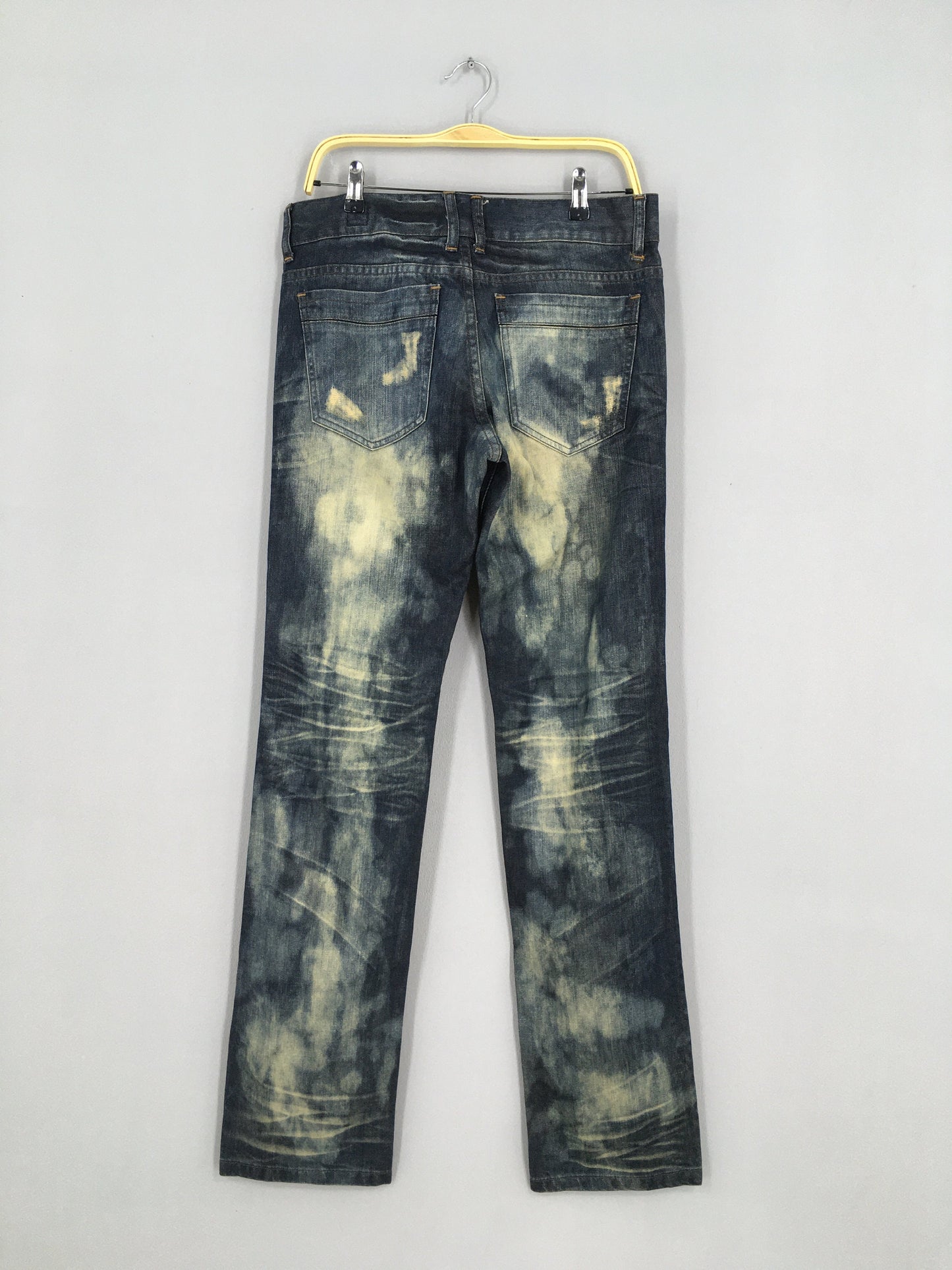 Semantic Design Japan Splatter Bleach Jeans Size 34x33