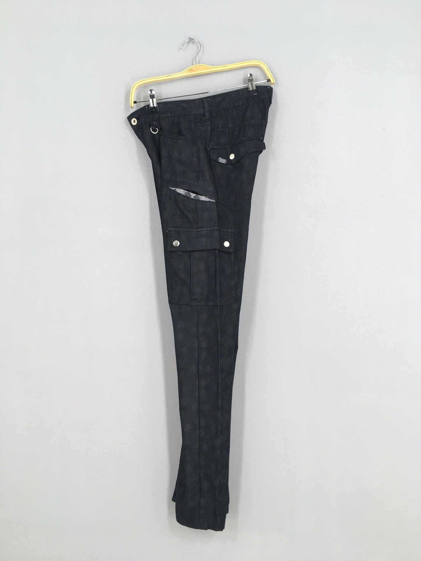 Semantic Design Checked Diamond Cargo Pants Size 30x32