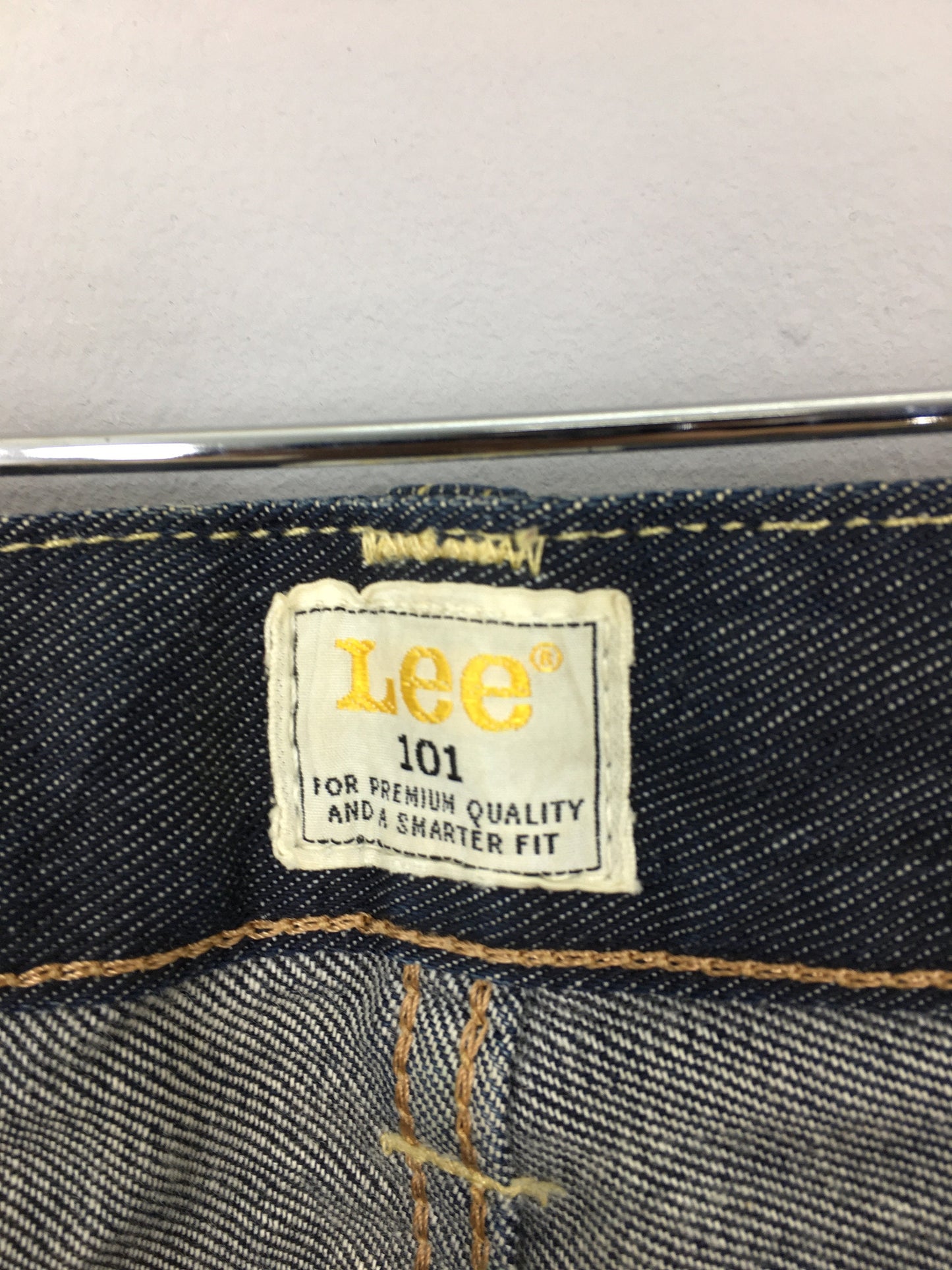 Lee 101 Black Jeans Slim Fit Size 32x31