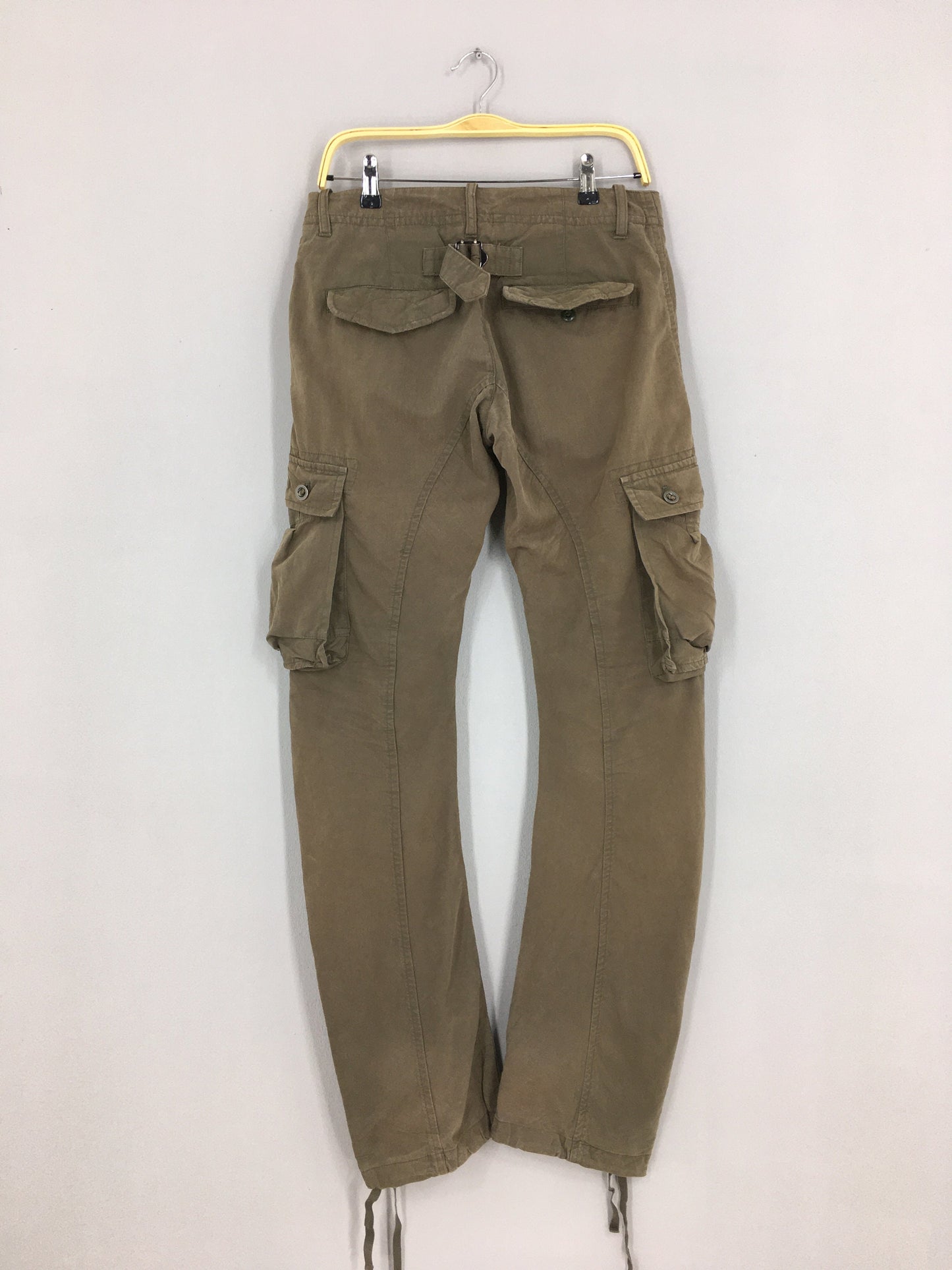 Japanese Nano Universe Twisted Cargo Pants Size 32x32