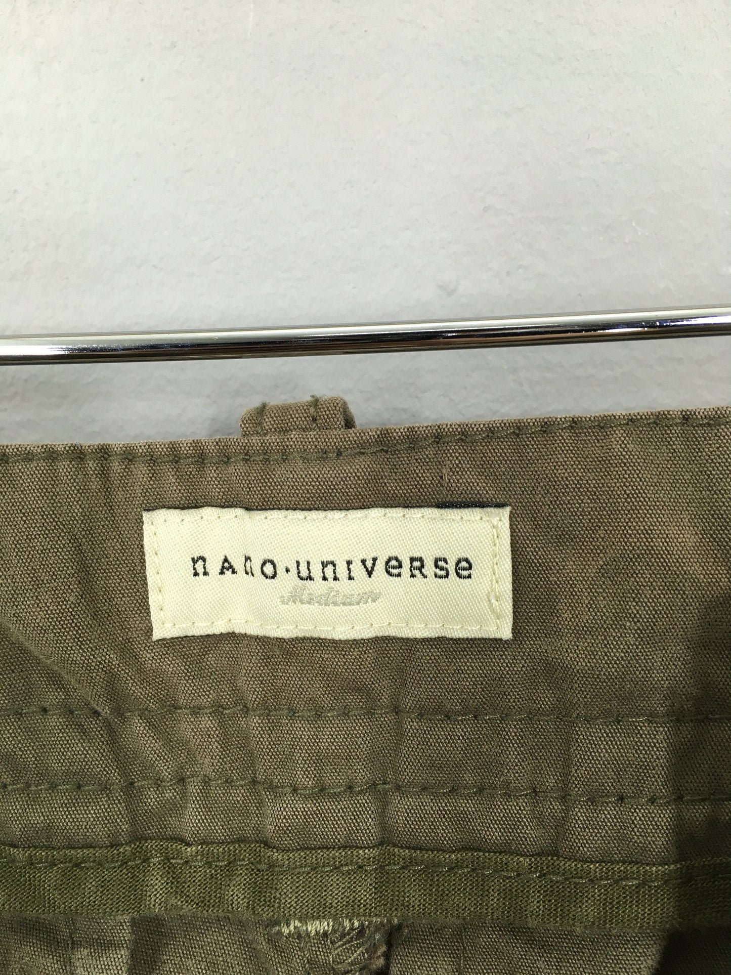 Japanese Nano Universe Twisted Cargo Pants Size 32x32