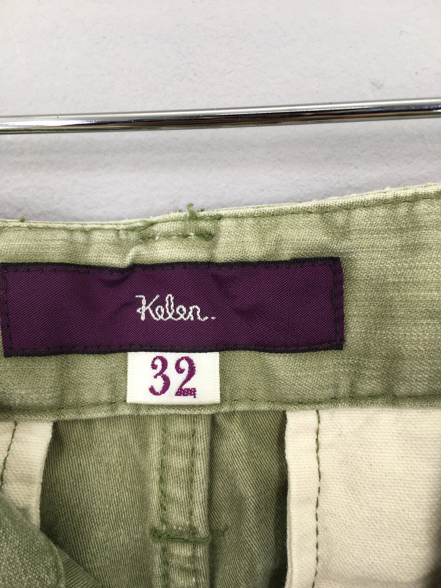 Kellen Slim Fit Cargo Pants Green Size 34x31